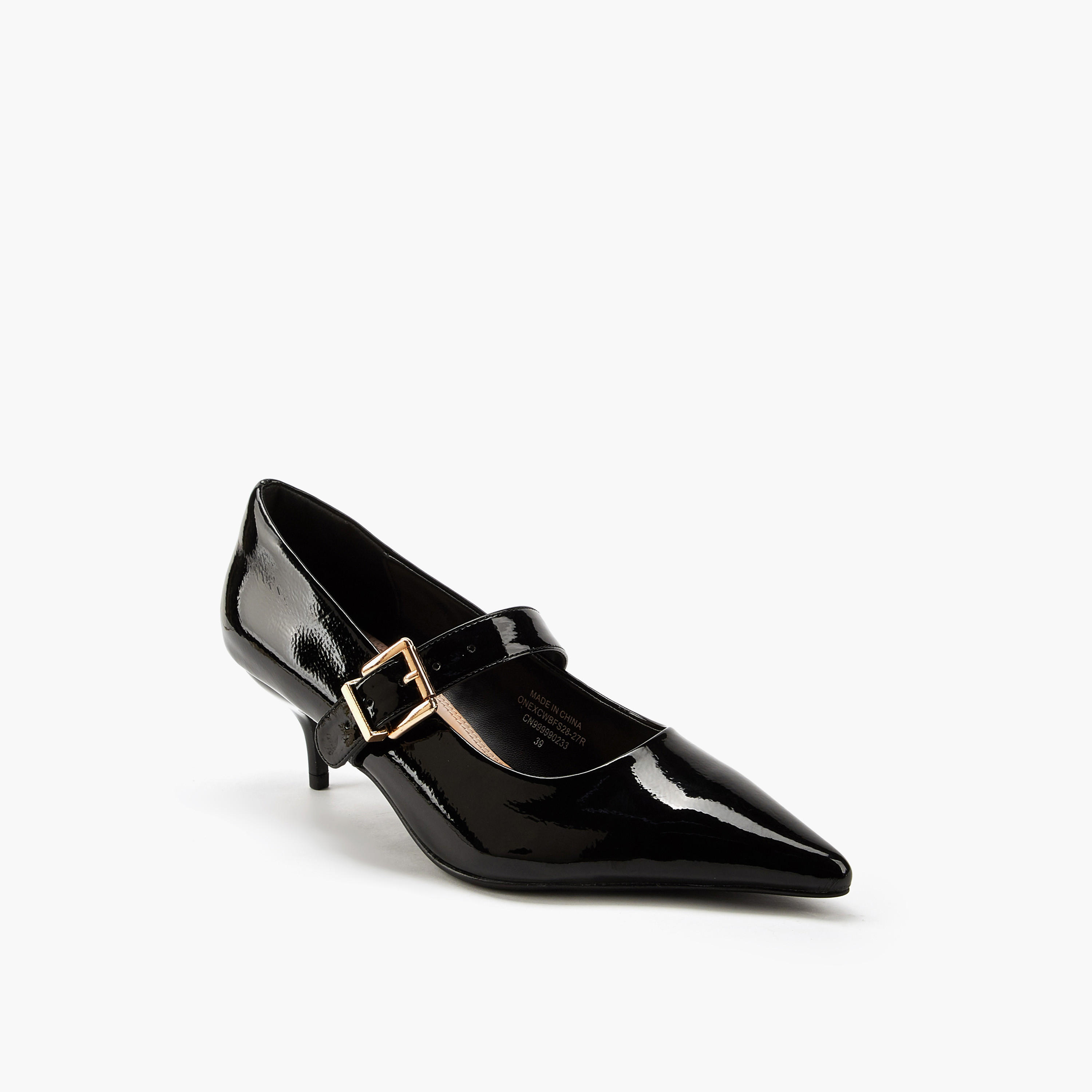 Celeste Women's Animal Print Pointed Toe Shoes with Kitten Heels-women-shoes-heels-image-5