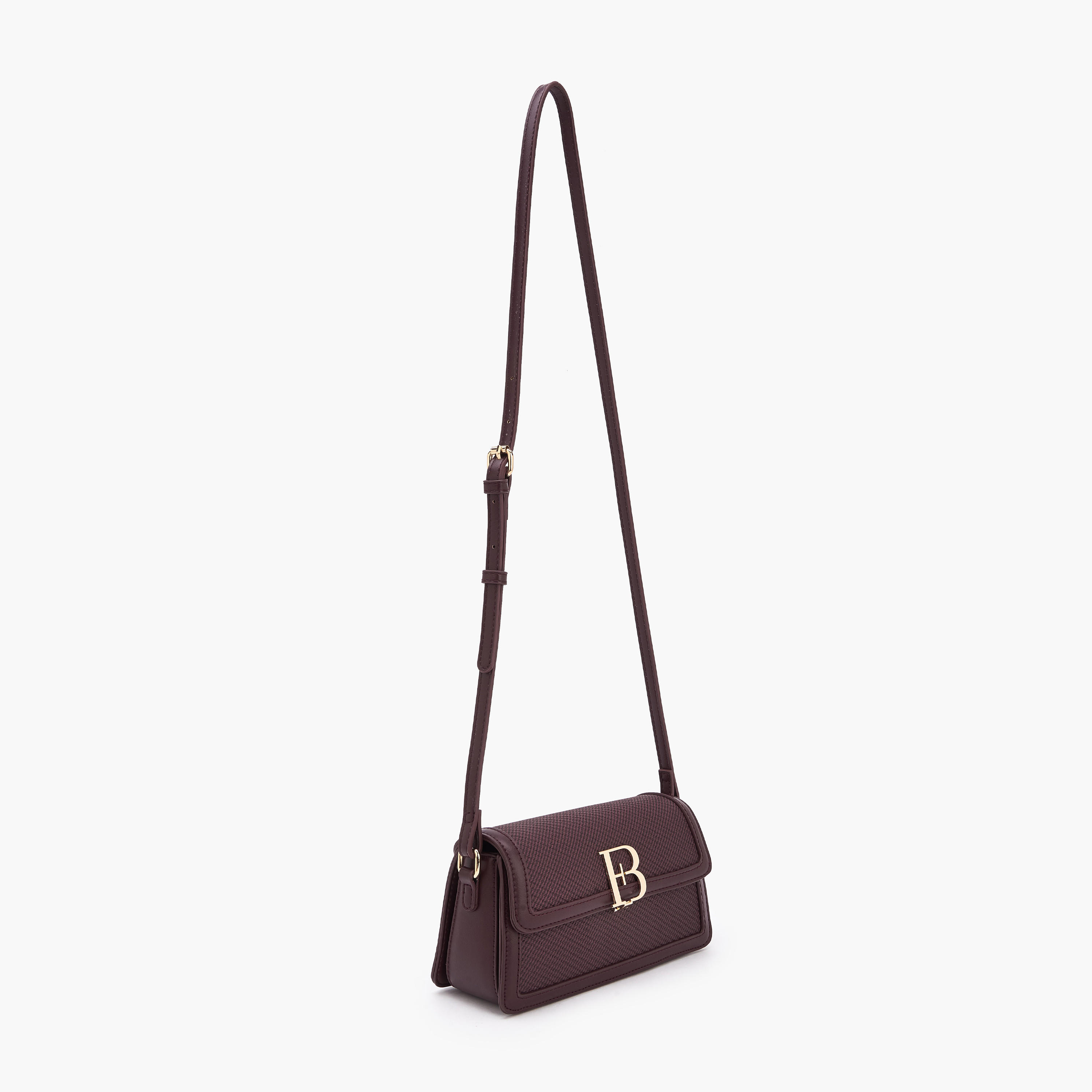 Flora Bella Textured Crossbody Bag with Adjustable Shoulder Strap-women-bagsandwallets-handbags-image-2
