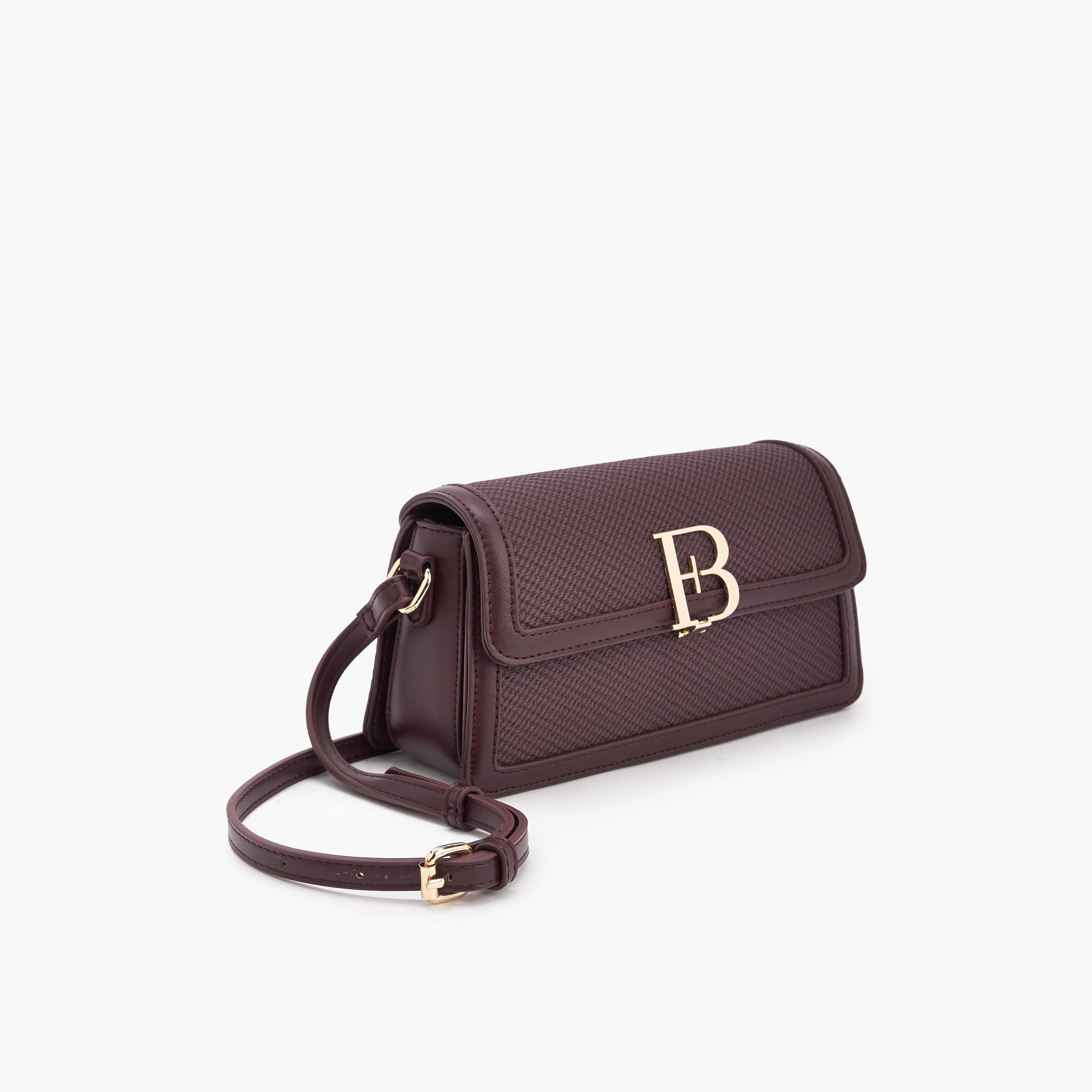 Flora Bella Textured Crossbody Bag with Adjustable Shoulder Strap-women-bagsandwallets-handbags-image-3