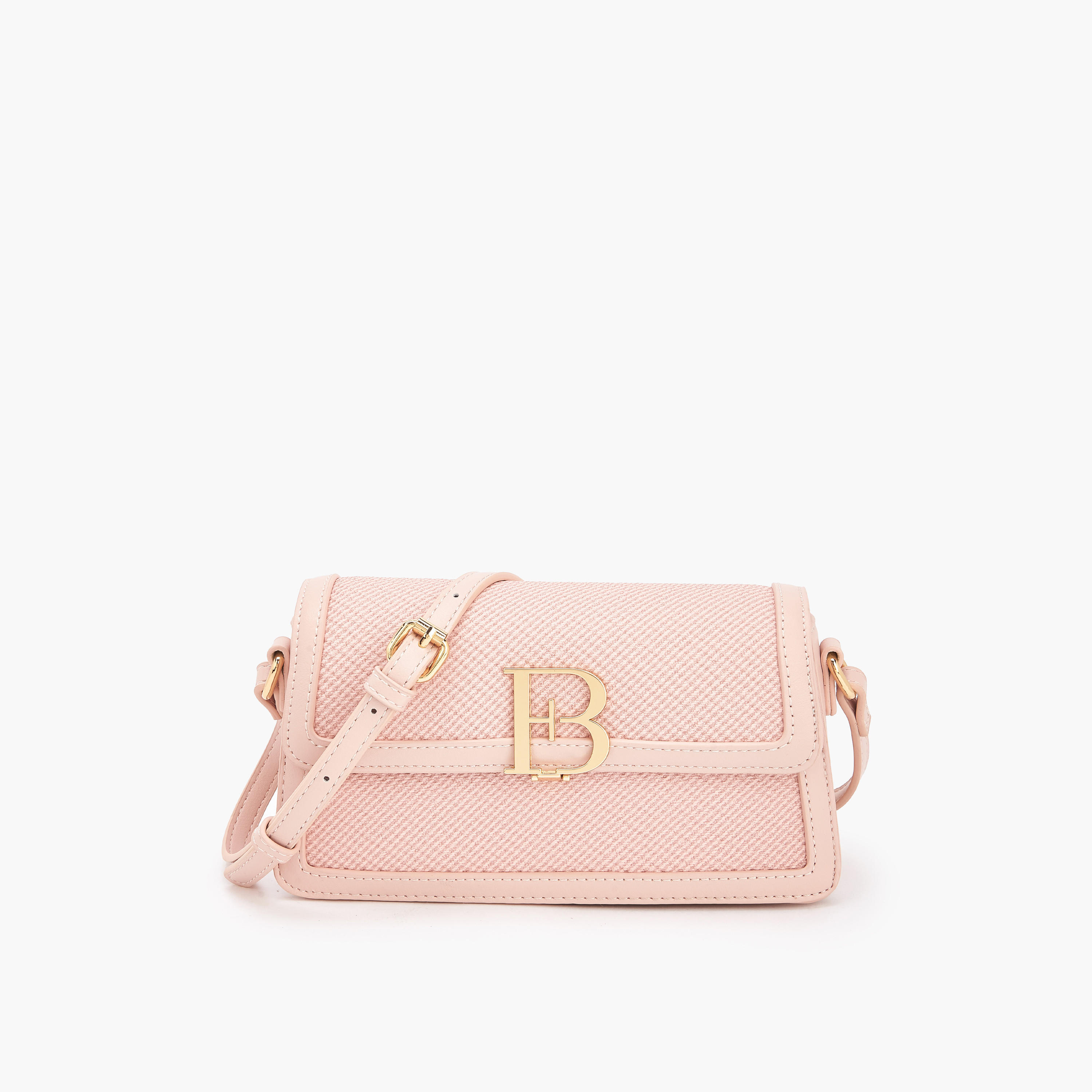 Flora Bella Textured Crossbody Bag with Adjustable Shoulder Strap-women-bagsandwallets-handbags-image-1