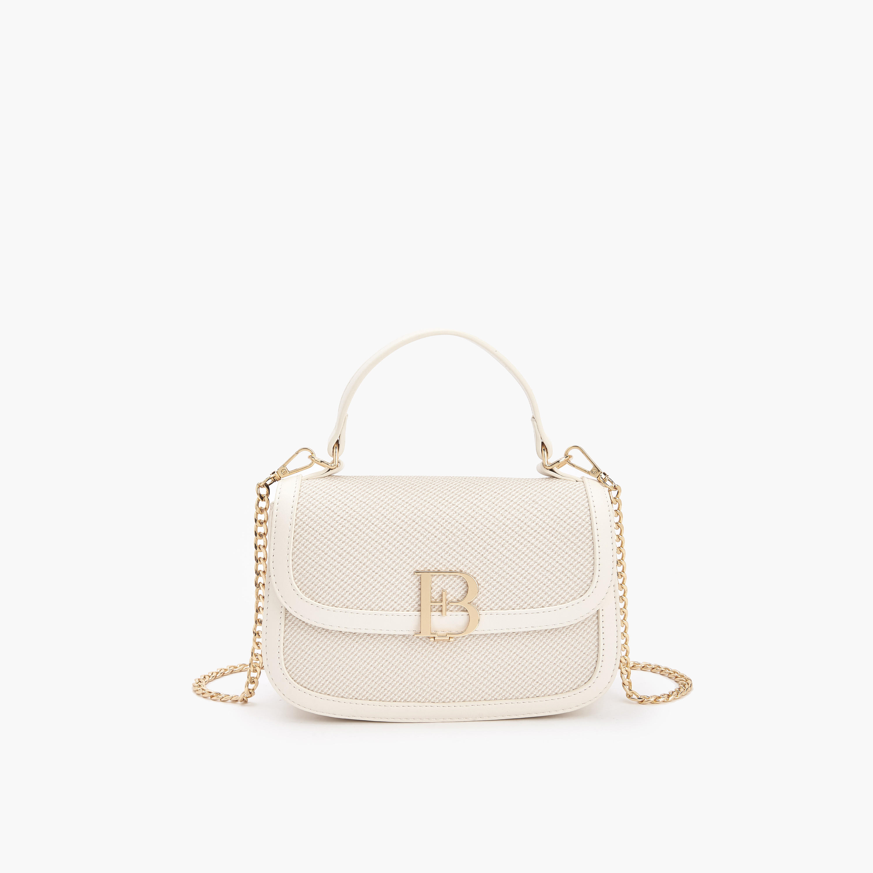 شنطة ساتشيل بارزة الملمس بمقبض علوي من فلورا بيلا-women-bagsandwallets-handbags-image-1