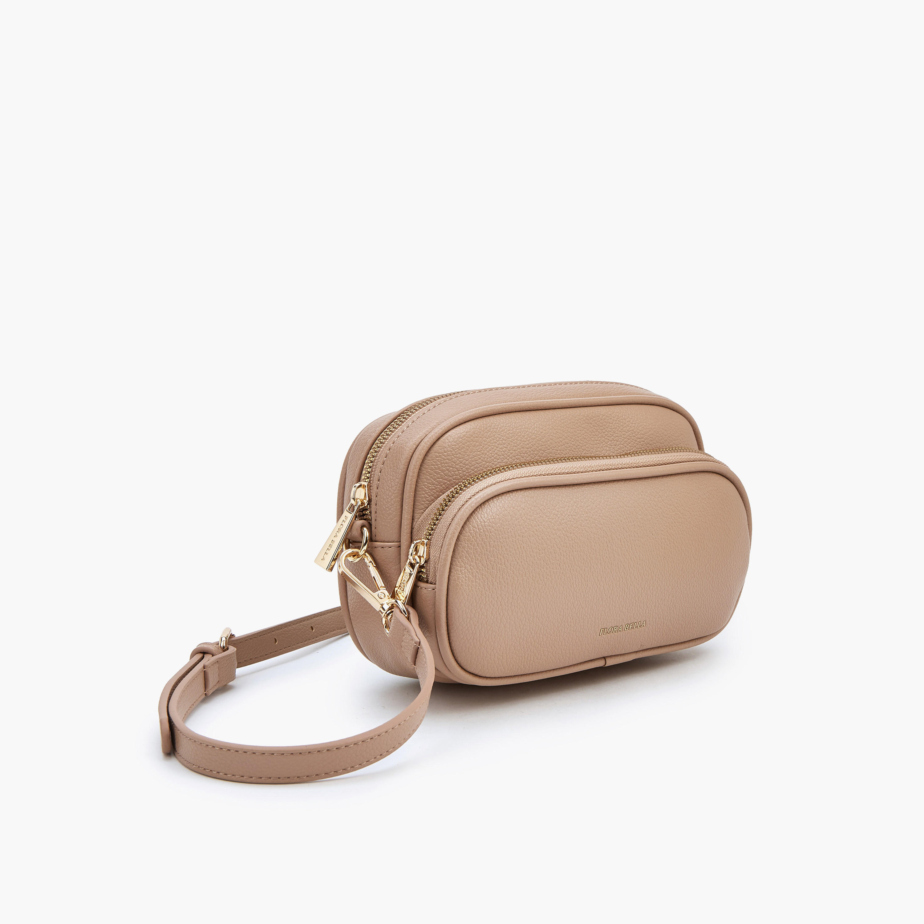 شنطة كروس بودي سادة بحزام قابل للفصل من فلورا بيلا-women-bagsandwallets-handbags-image-2