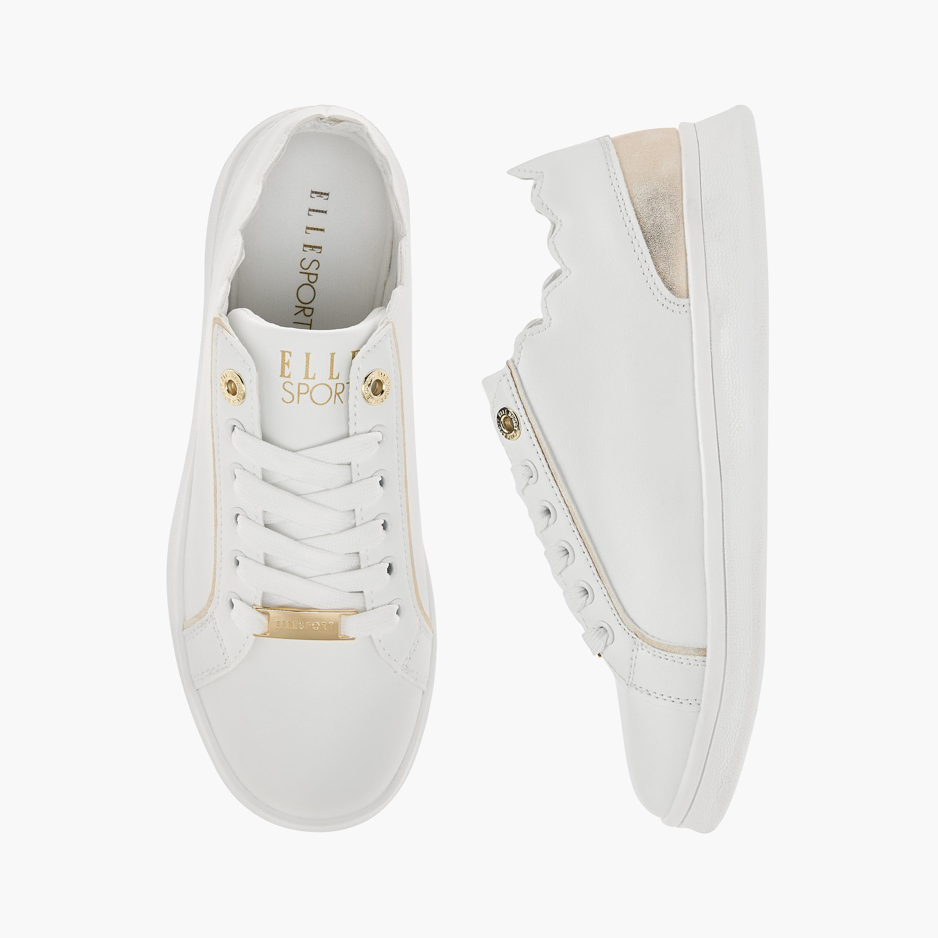 Elle Women's Panelled Lace-Up Sneakers-women-shoes-sneakers-image-1