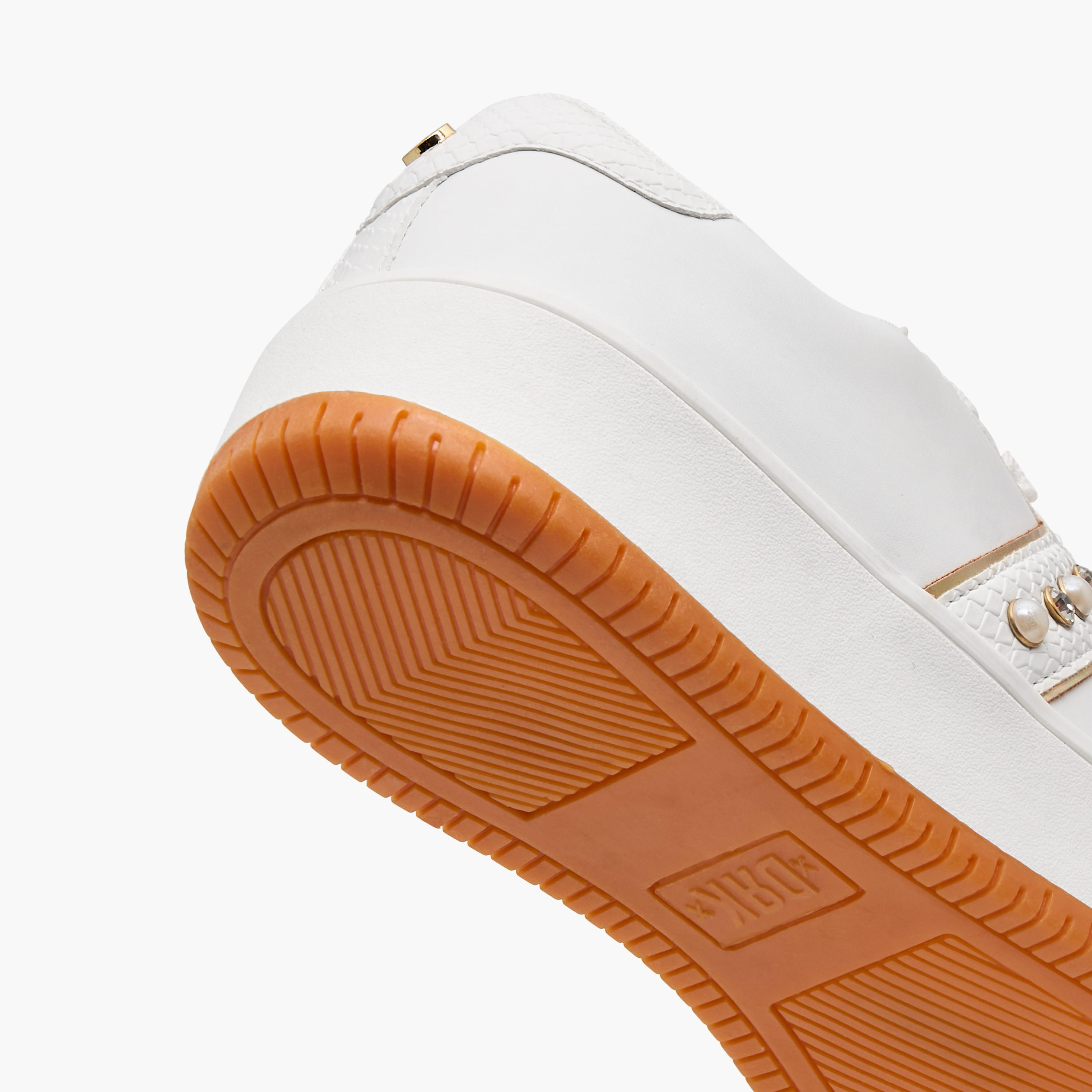 Elle Women's Studded Sneakers with Lace-Up Closure-women-shoes-sneakers-image-5