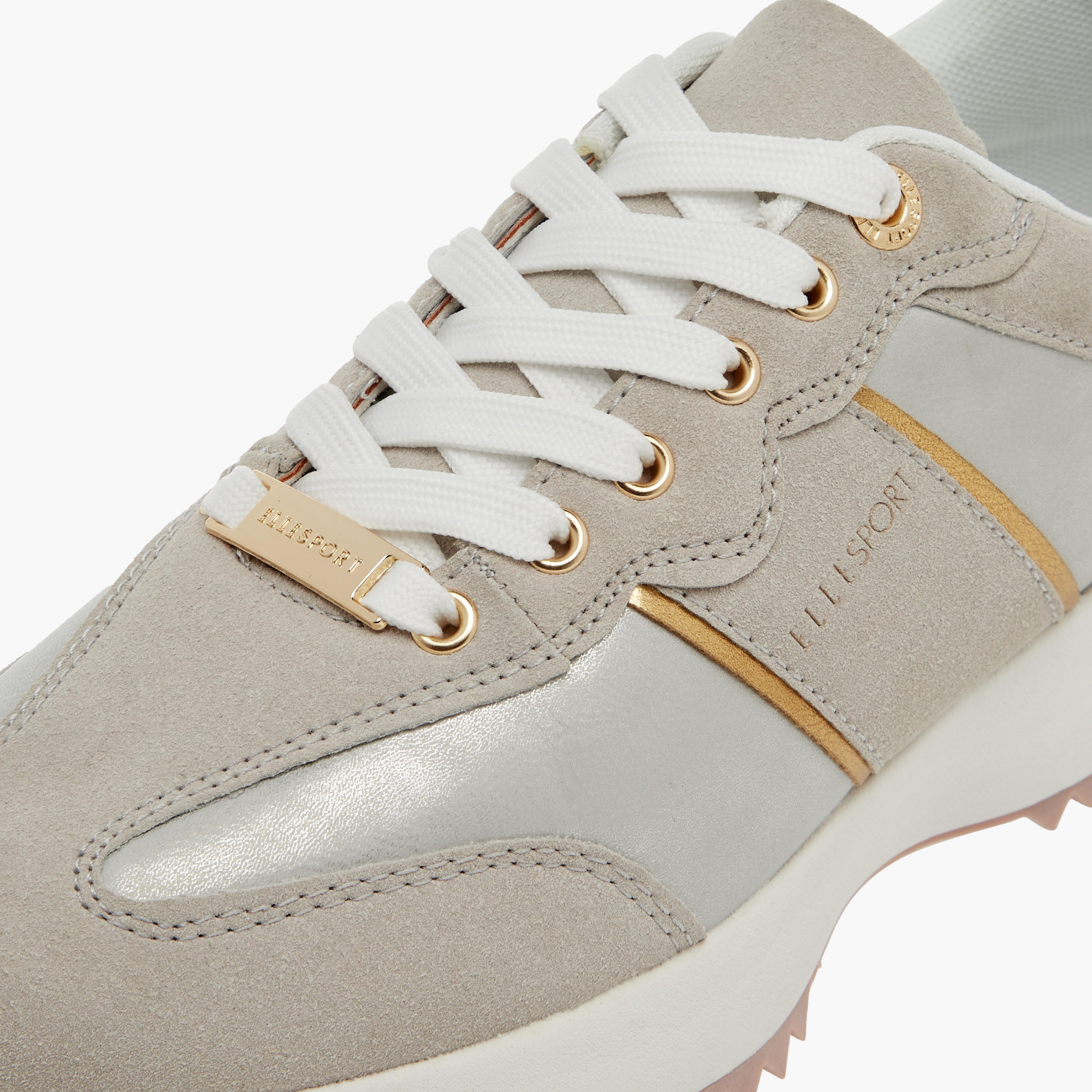 Elle Women's Panelled Lace-Up Sneakers-women-shoes-sneakers-image-4