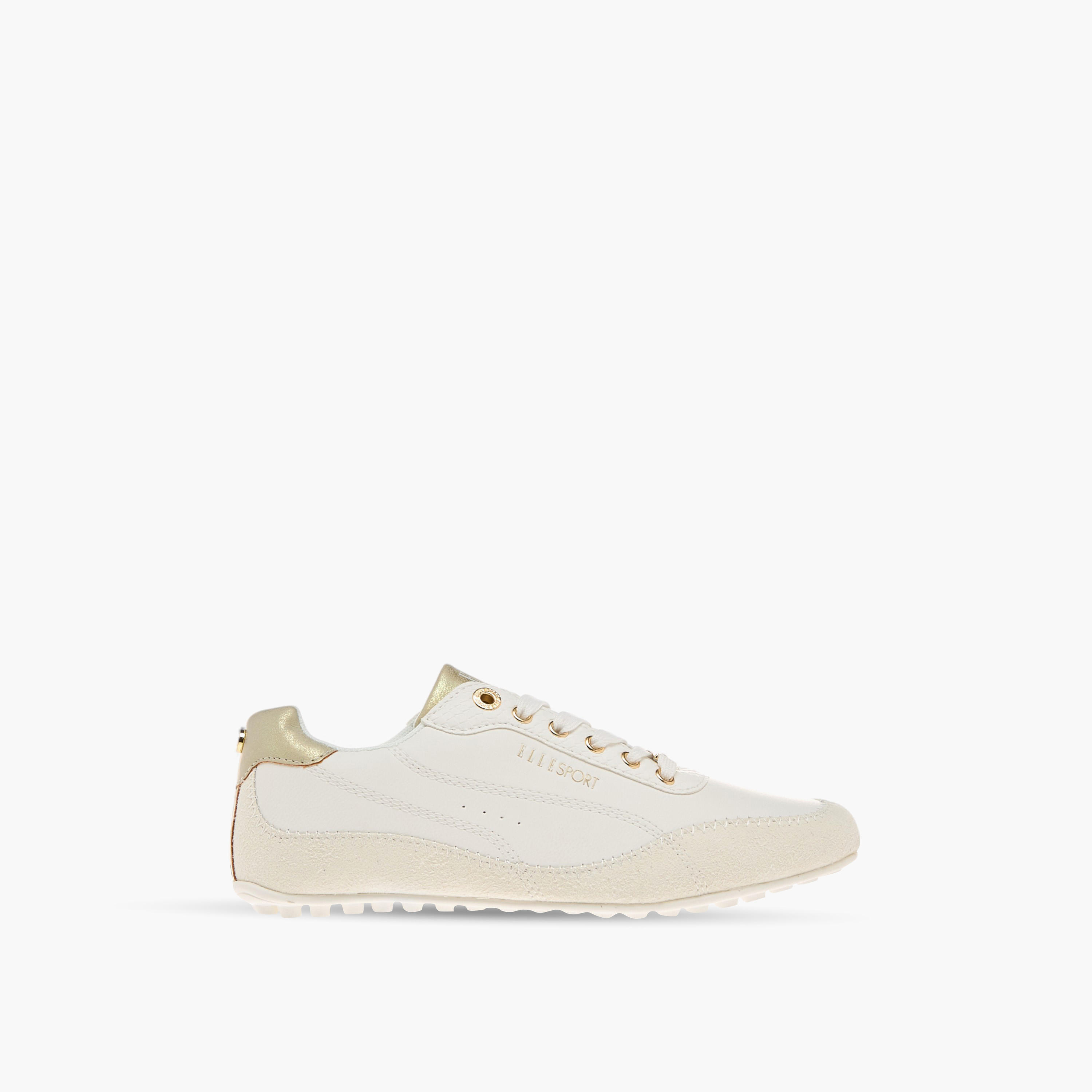 Elle Women's Panelled Sneakers with Lace-Up Closure-women-shoes-sneakers-image-3