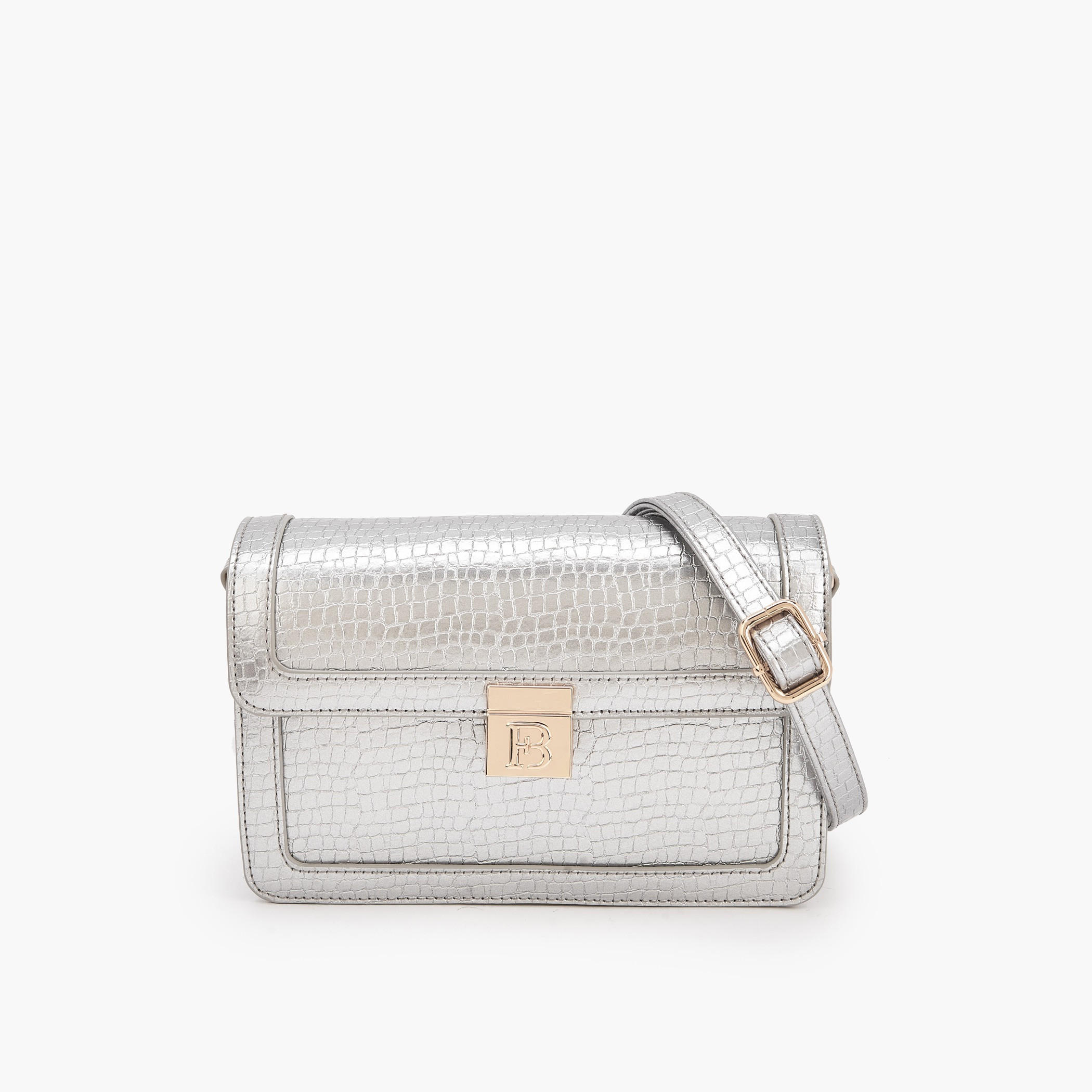 Flora Bella Textured Crossbody Bag with Detachable Strap-women-bagsandwallets-handbags-image-1