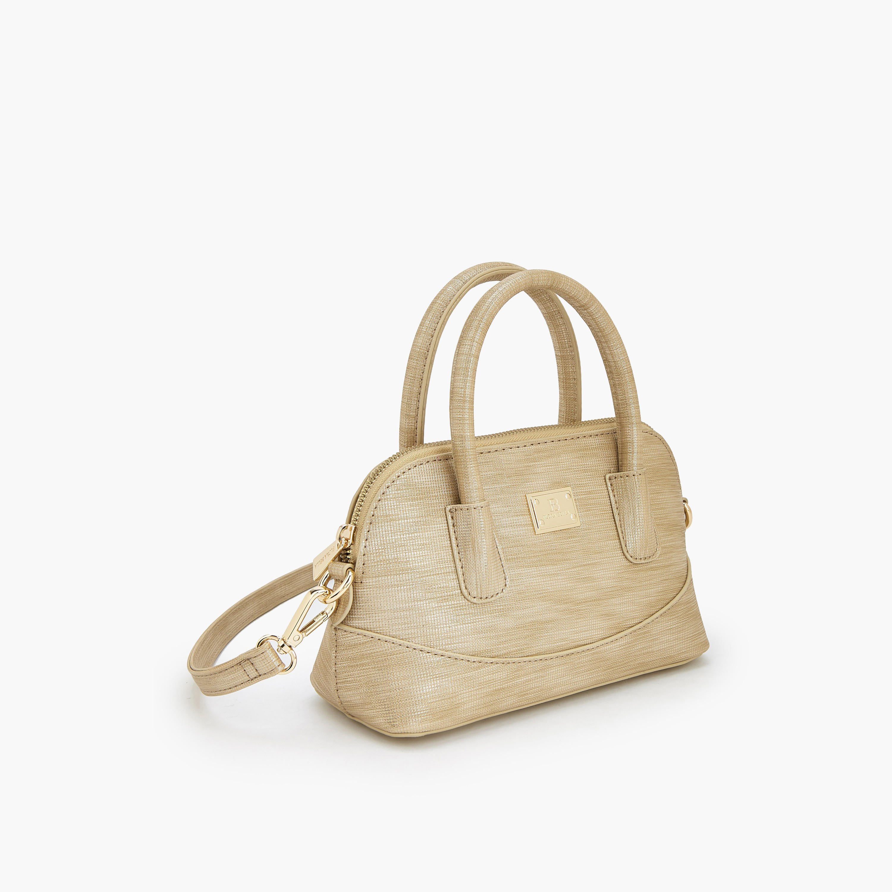 Flora Bella Textured Satchel Bag with Detachable Strap-women-bagsandwallets-handbags-image-4