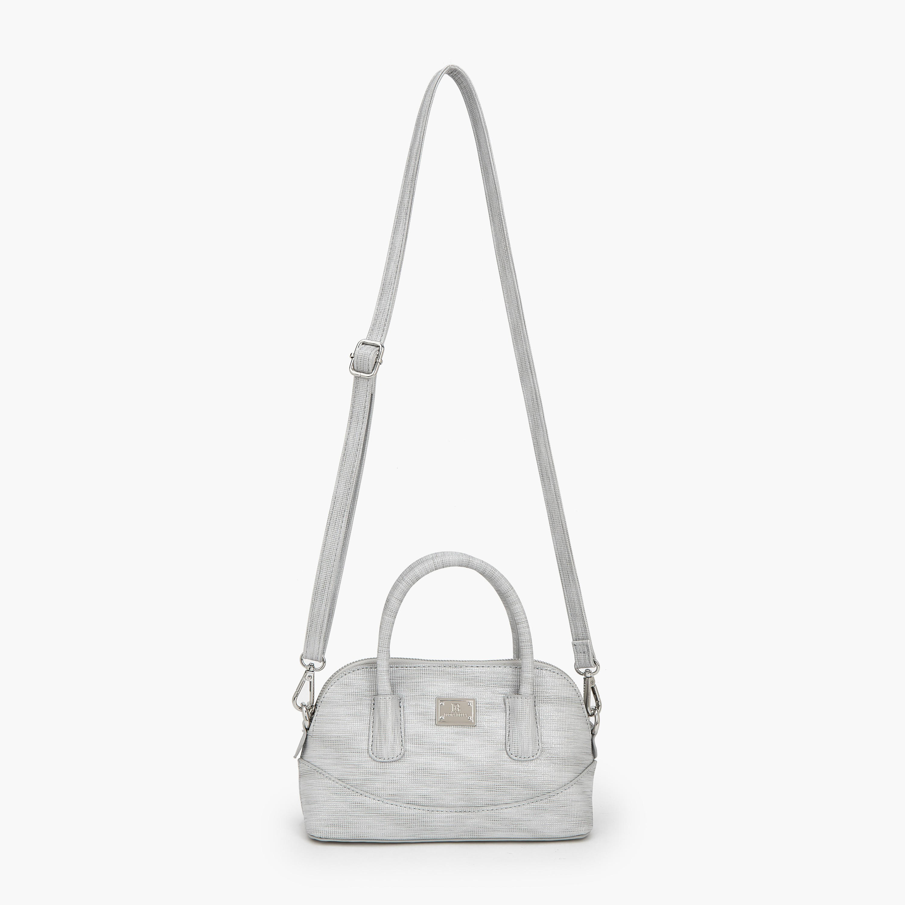 Flora Bella Textured Satchel Bag with Detachable Strap-women-bagsandwallets-handbags-image-2
