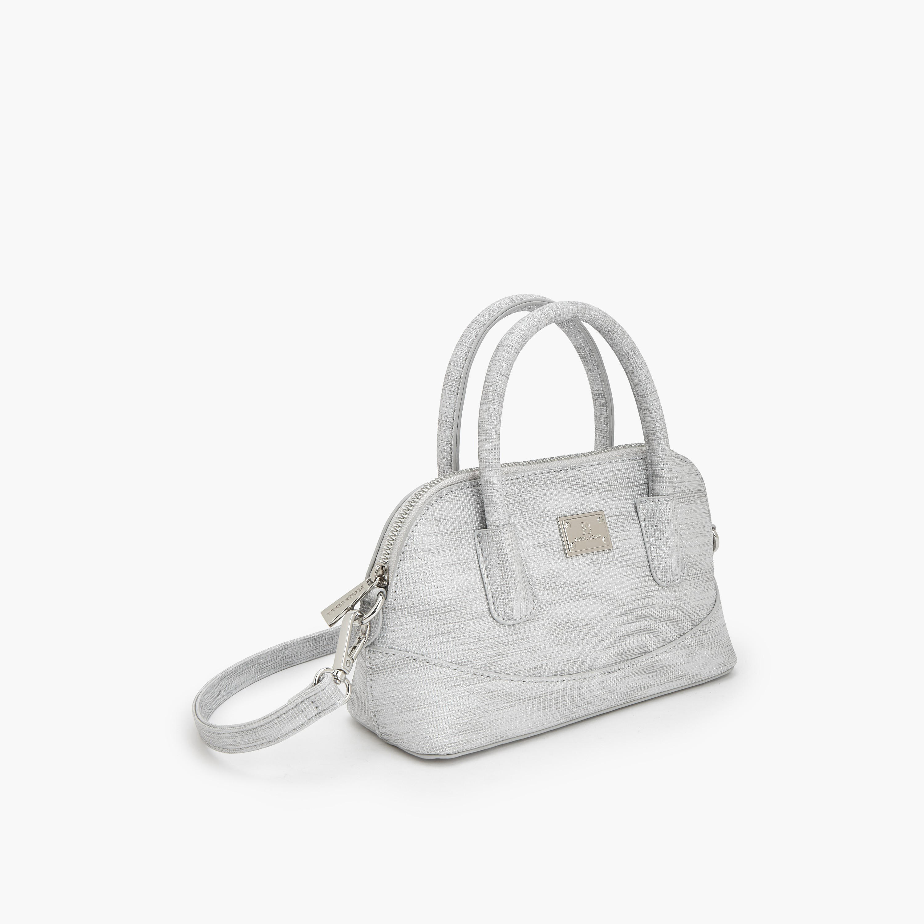 Flora Bella Textured Satchel Bag with Detachable Strap-women-bagsandwallets-handbags-image-4