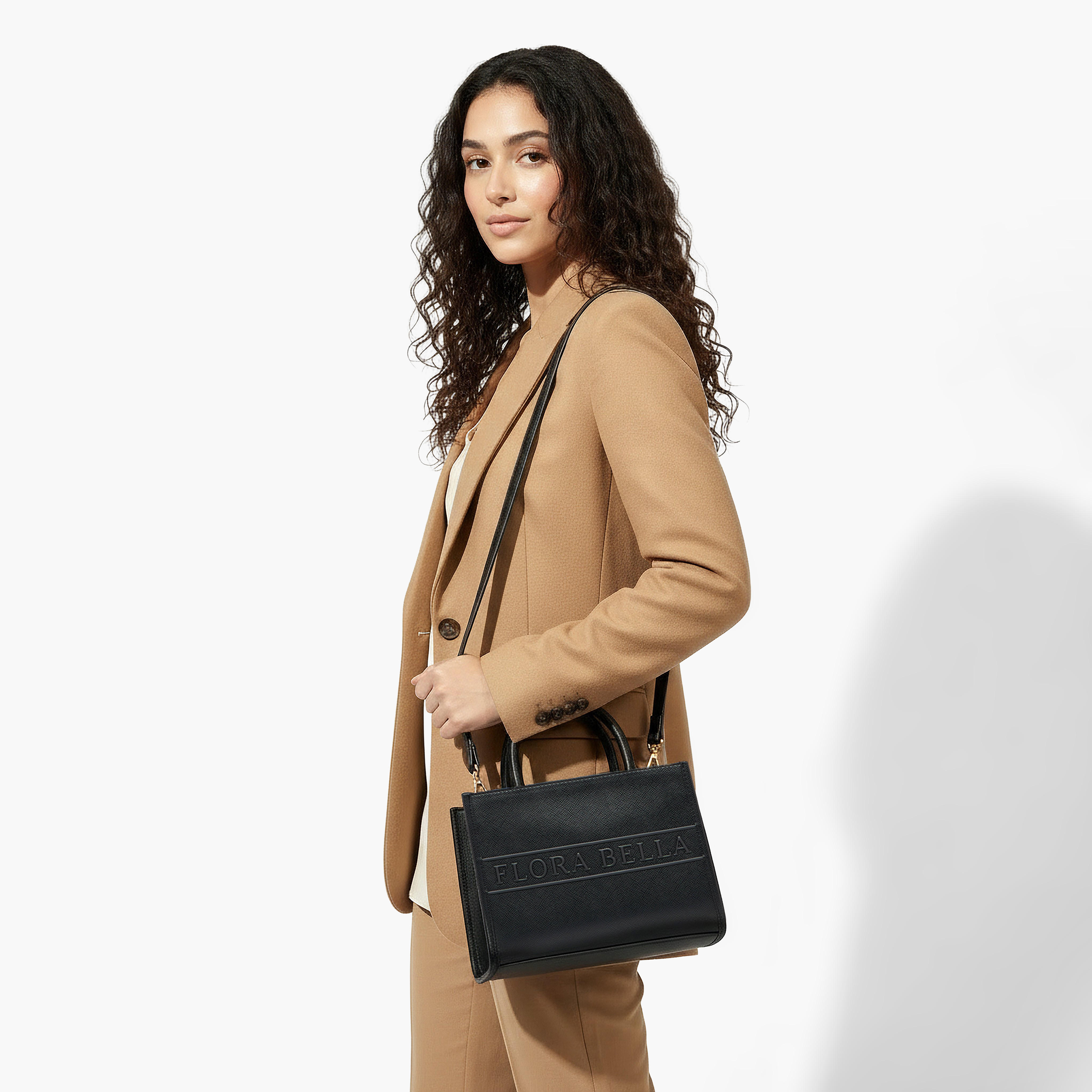 Flora Bella Logo Detail Tote Bag with Double Handles-women-bagsandwallets-handbags-image-3