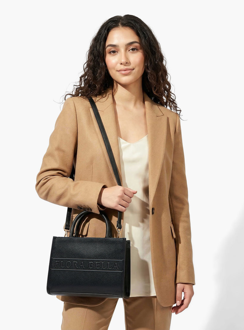 Flora Bella Logo Detail Tote Bag with Double Handles-women-bagsandwallets-handbags-image-10
