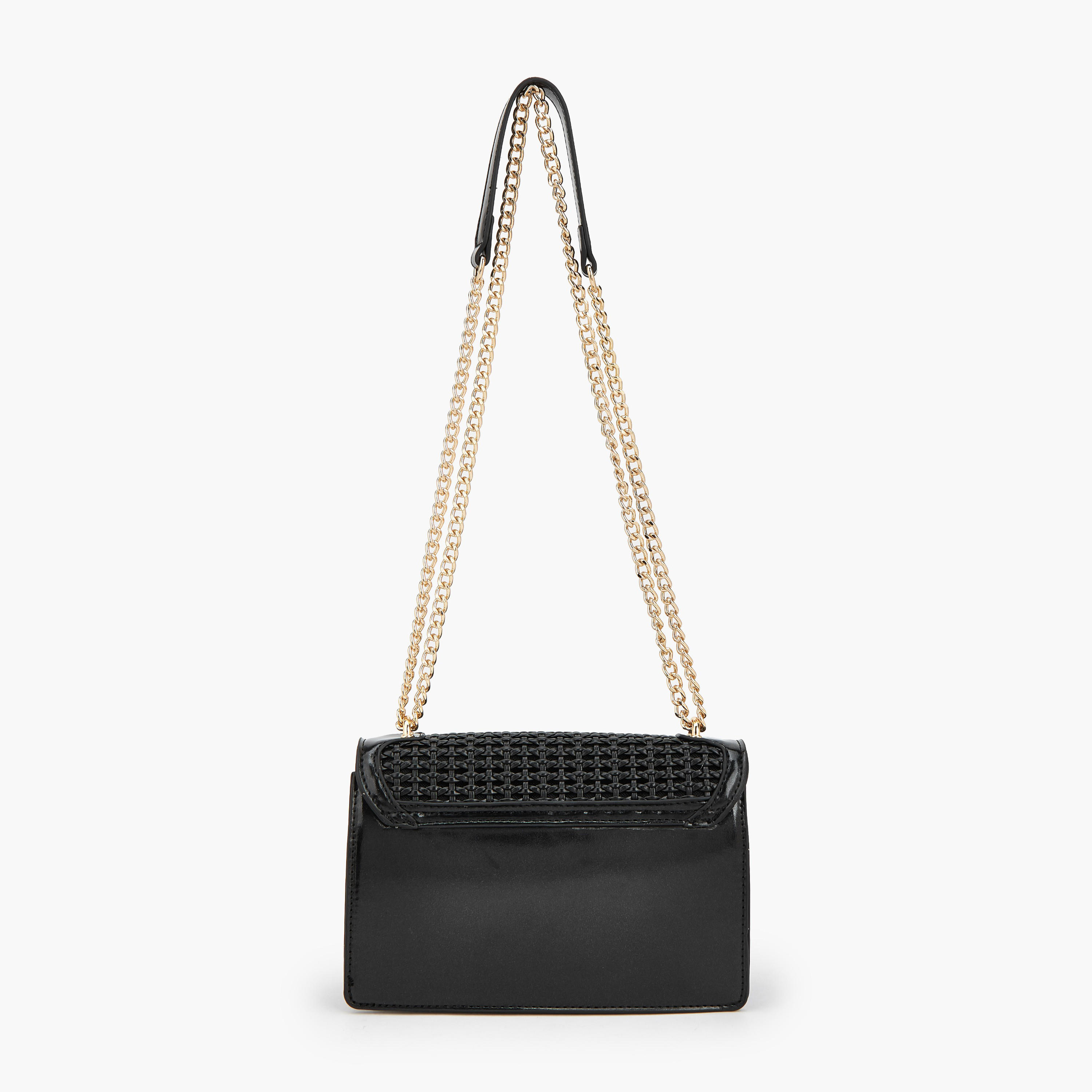 شنطة كروس بودي بارزة الملمس بحزام سلسلة من فلورا بيلا-women-bagsandwallets-handbags-image-5