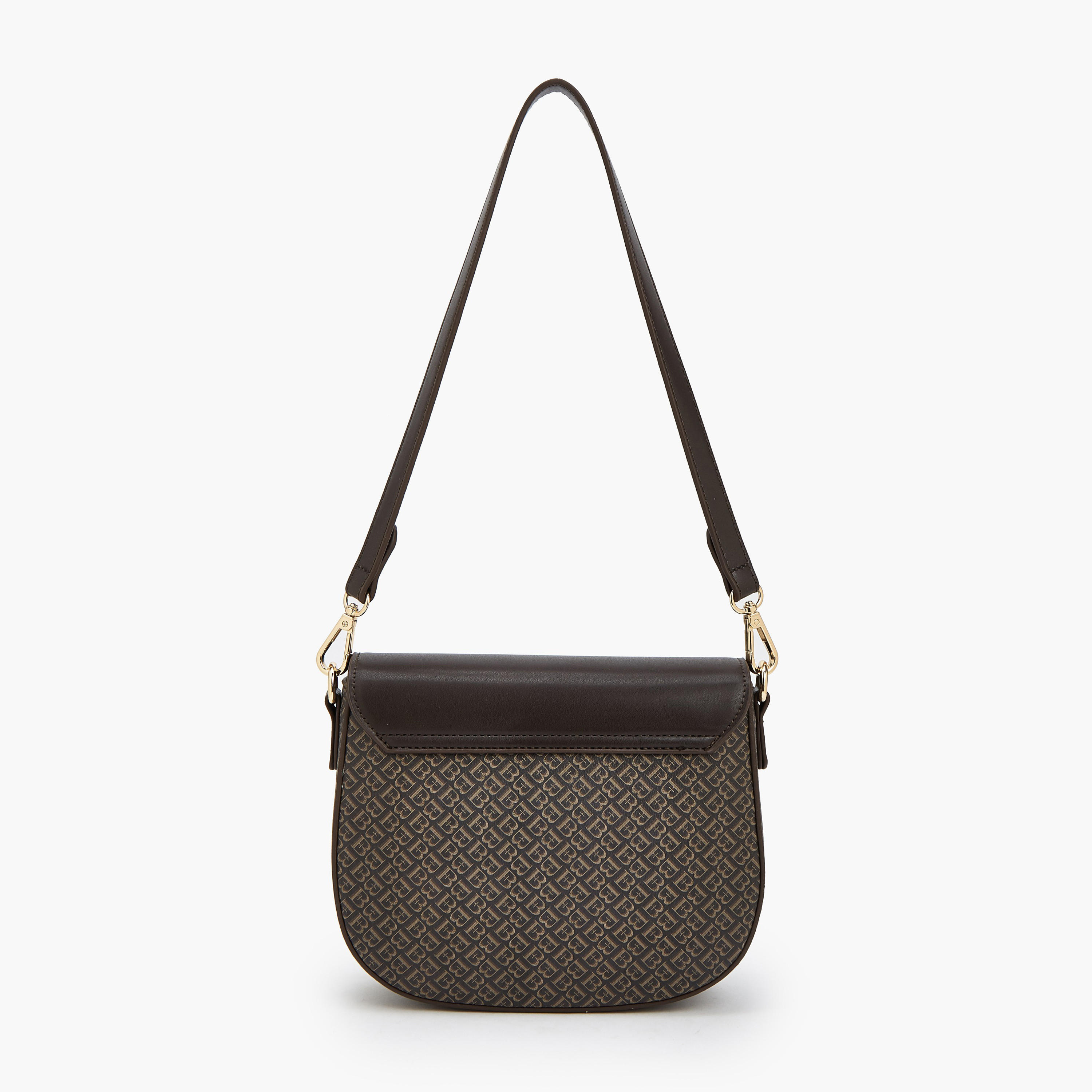 Flora Bella Monogram Print Shoulder Bag with Detachable Strap-women-bagsandwallets-handbags-image-4