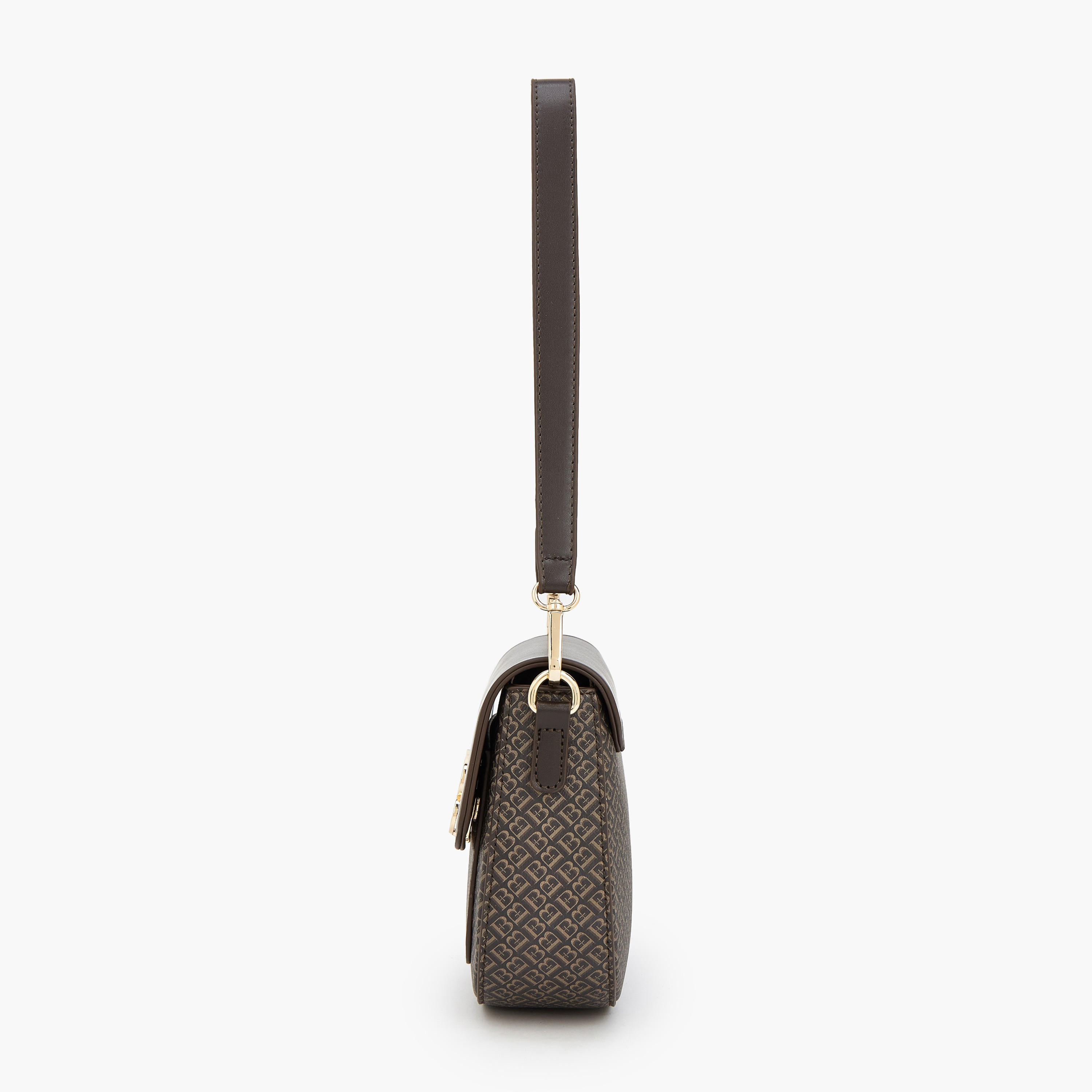 Flora Bella Monogram Print Shoulder Bag with Detachable Strap-women-bagsandwallets-handbags-image-5