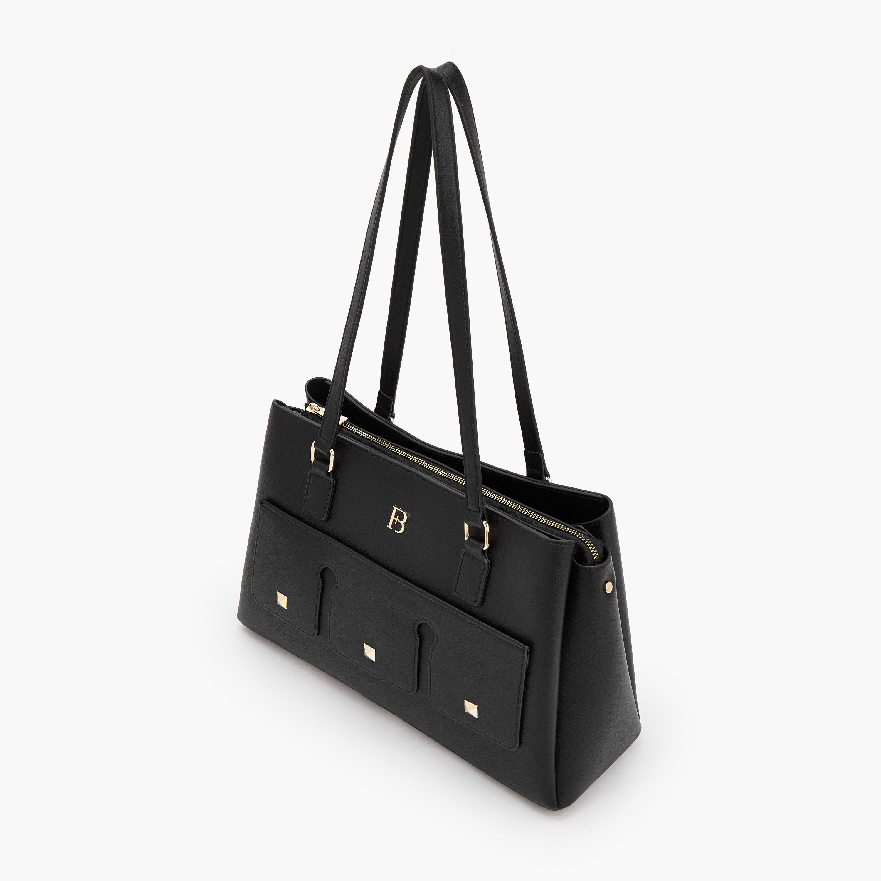 Flora Bella Solid Tote Bag with Double Handle-women-bagsandwallets-handbags-image-12