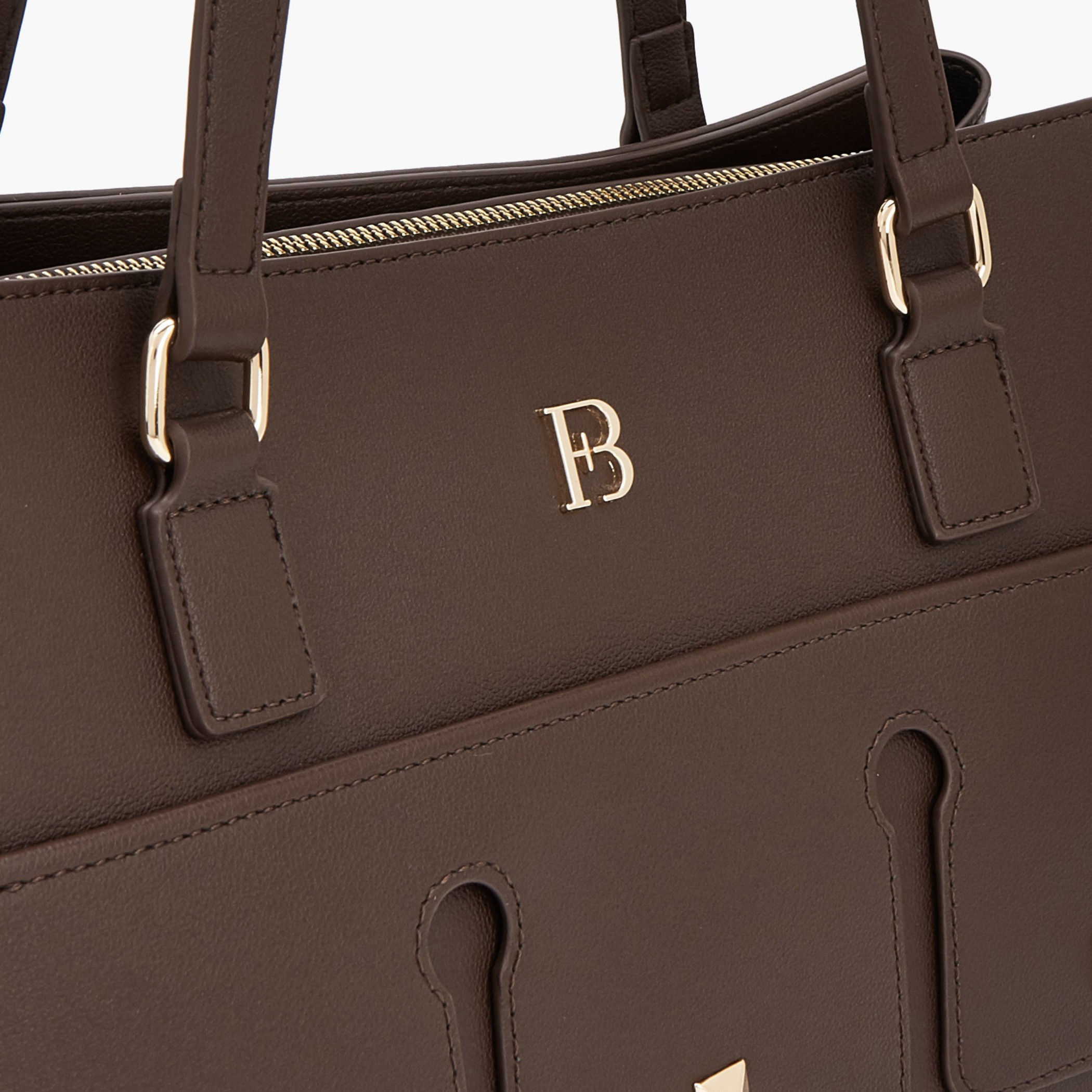 Flora Bella Solid Tote Bag with Double Handle-women-bagsandwallets-handbags-image-3