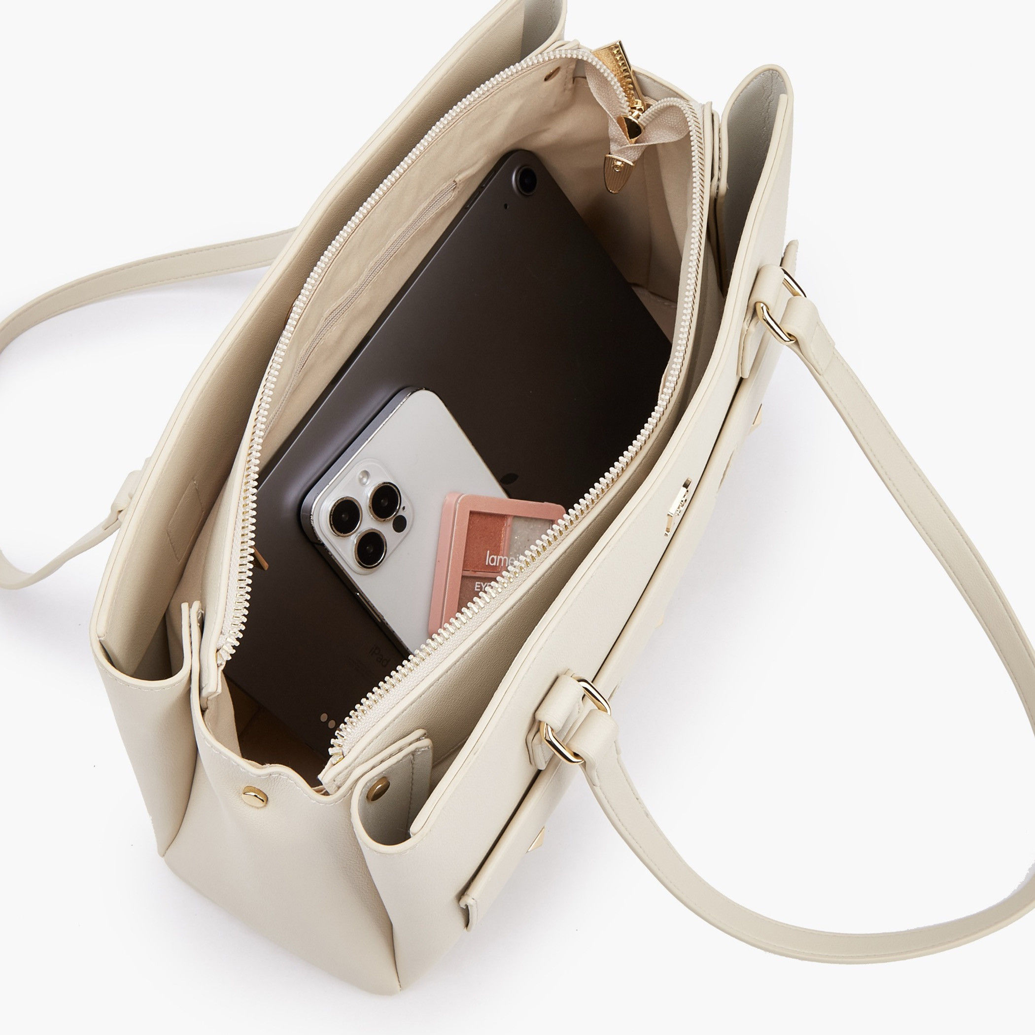 Flora Bella Solid Tote Bag with Double Handle-women-bagsandwallets-handbags-image-21