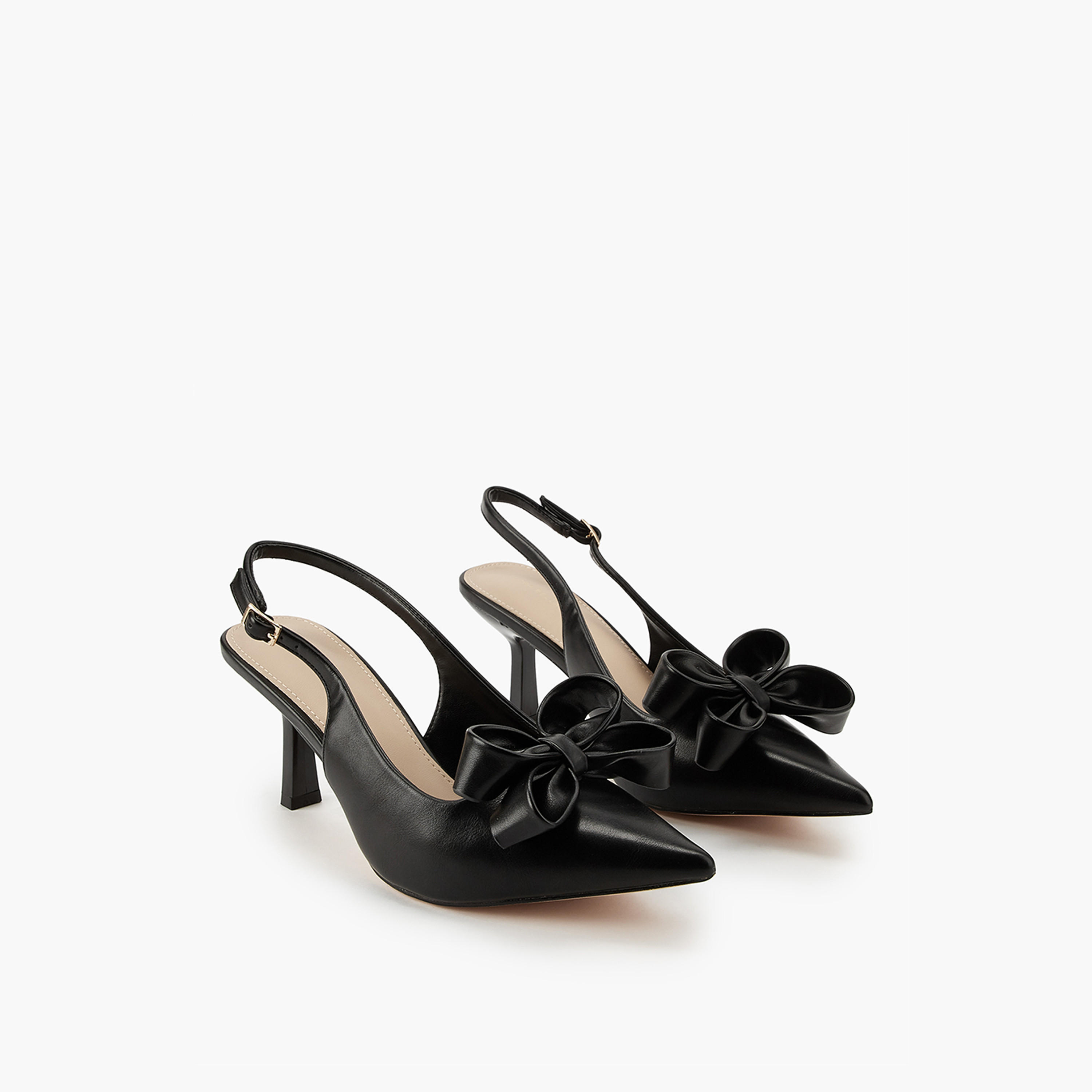 Flora Bella Women Flared Heel Shoes-women-shoes-heels-image-1