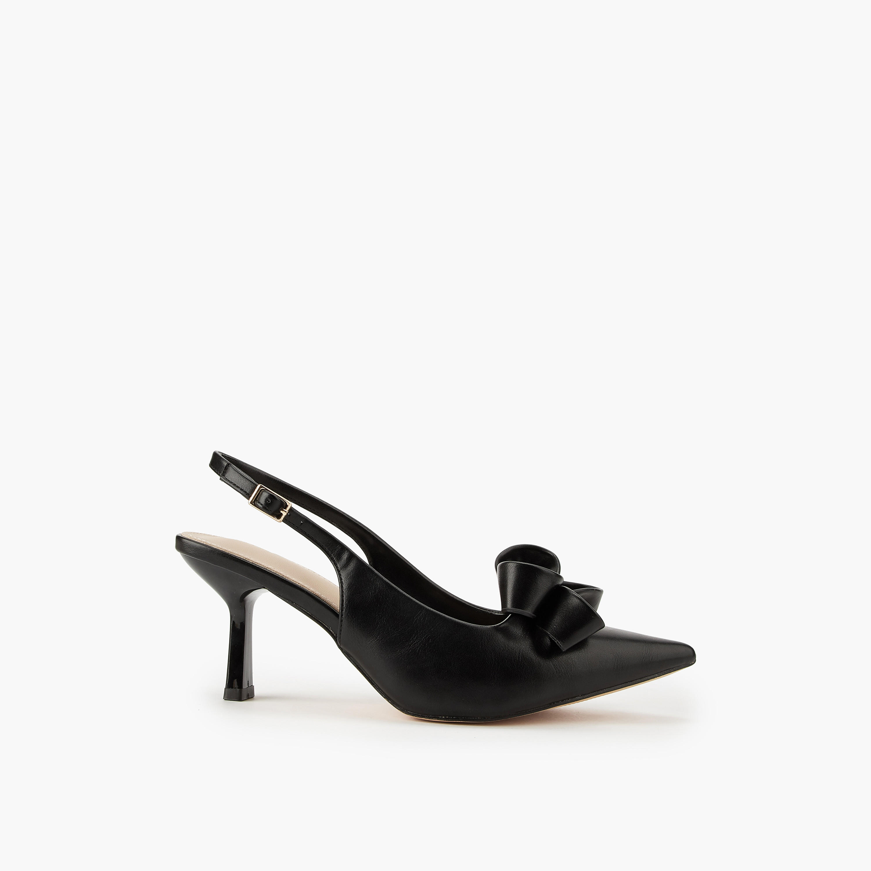 Flora Bella Women Flared Heel Shoes-women-shoes-heels-image-2