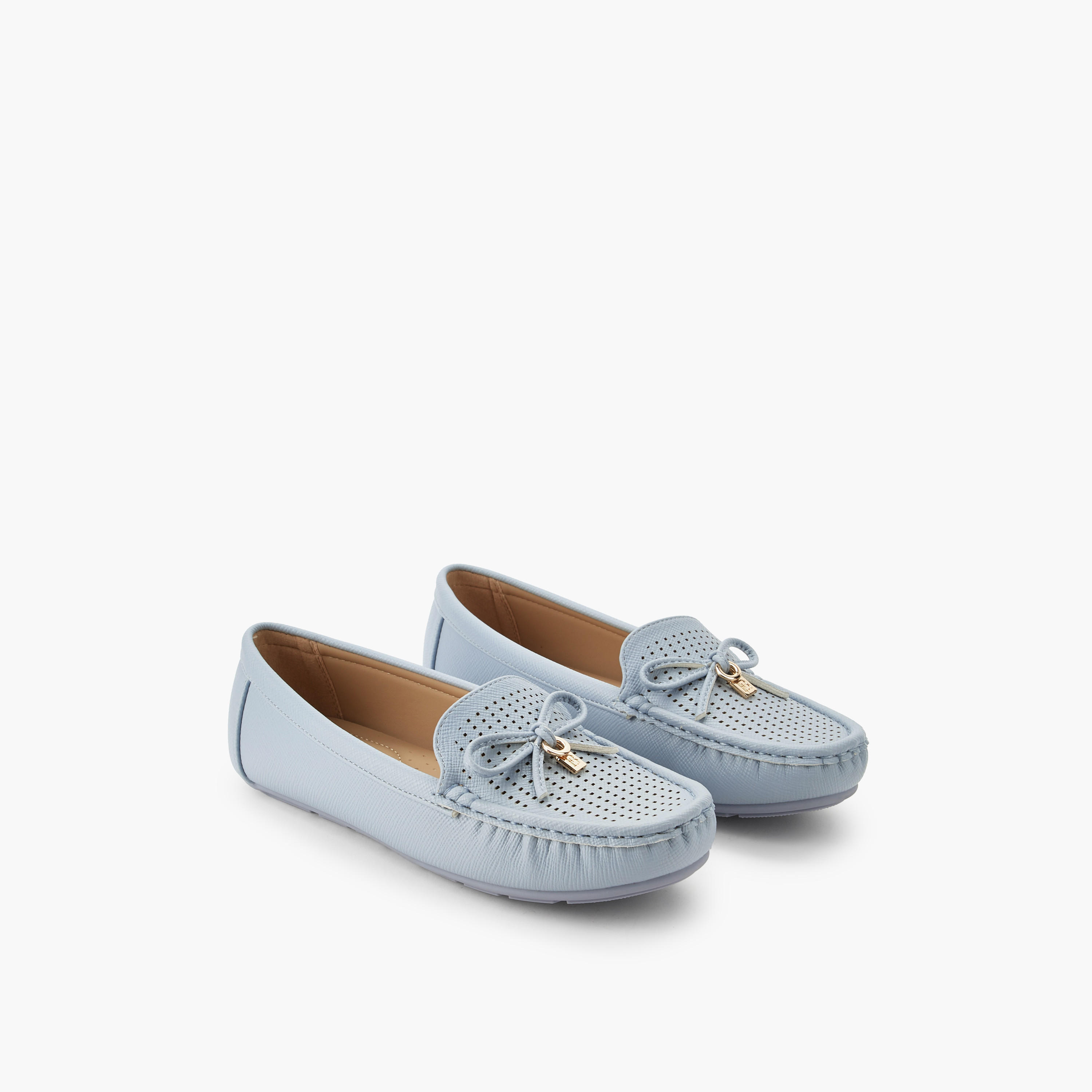 Flora Bella Women Bow Accent Moccasins-women-shoes-loafersandmoccasins-image-1