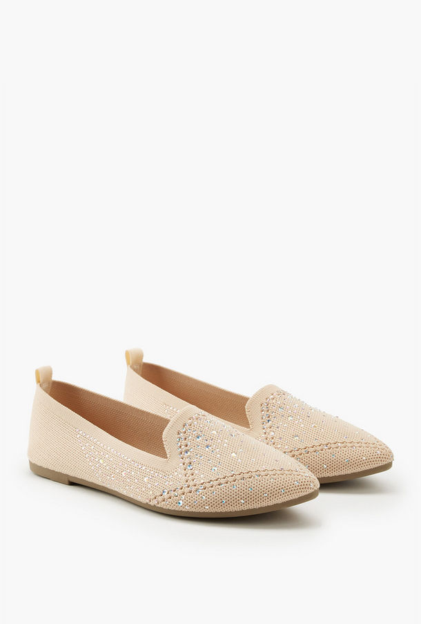 حذاء باليرينا مزين سهل الارتداء بلسان سحب من فلورا بيلا-women-shoes-ballerinas-image-1
