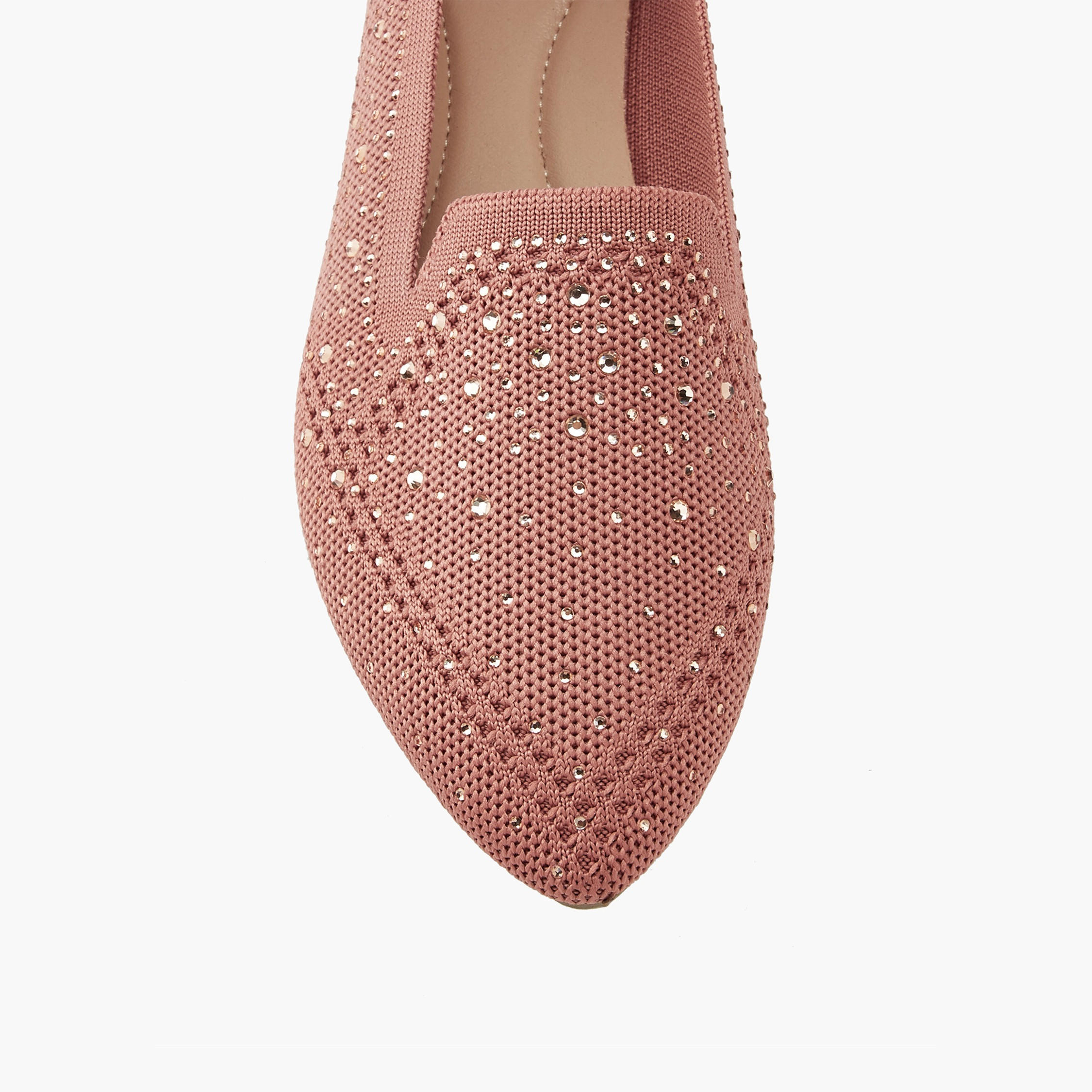 Flora Bella Embellished Slip-On Ballerina Shoes with Pull Tab-women-shoes-ballerinas-image-4