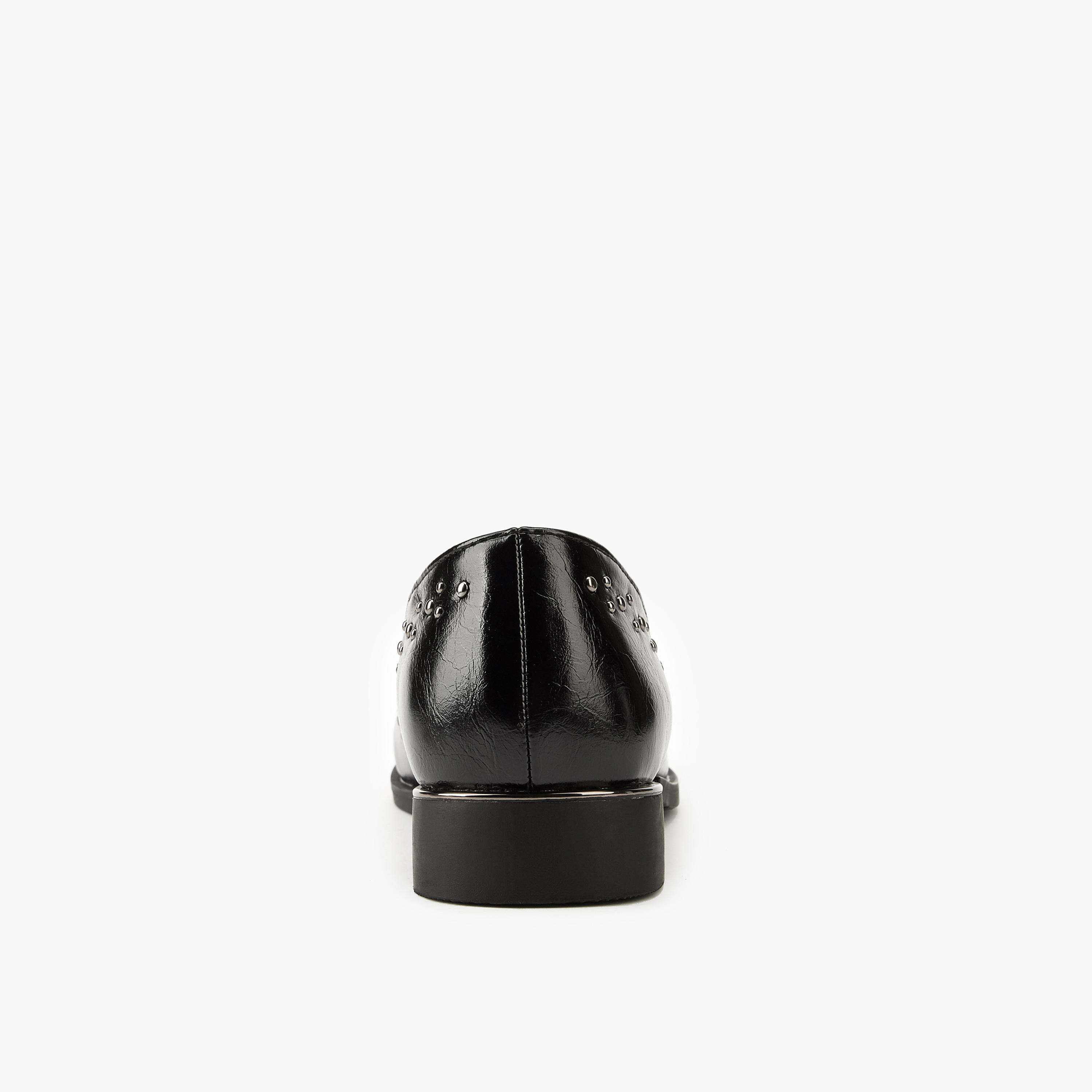 Flora Bella Stud Embellished Slip-On Loafers-women-shoes-loafersandmoccasins-image-5