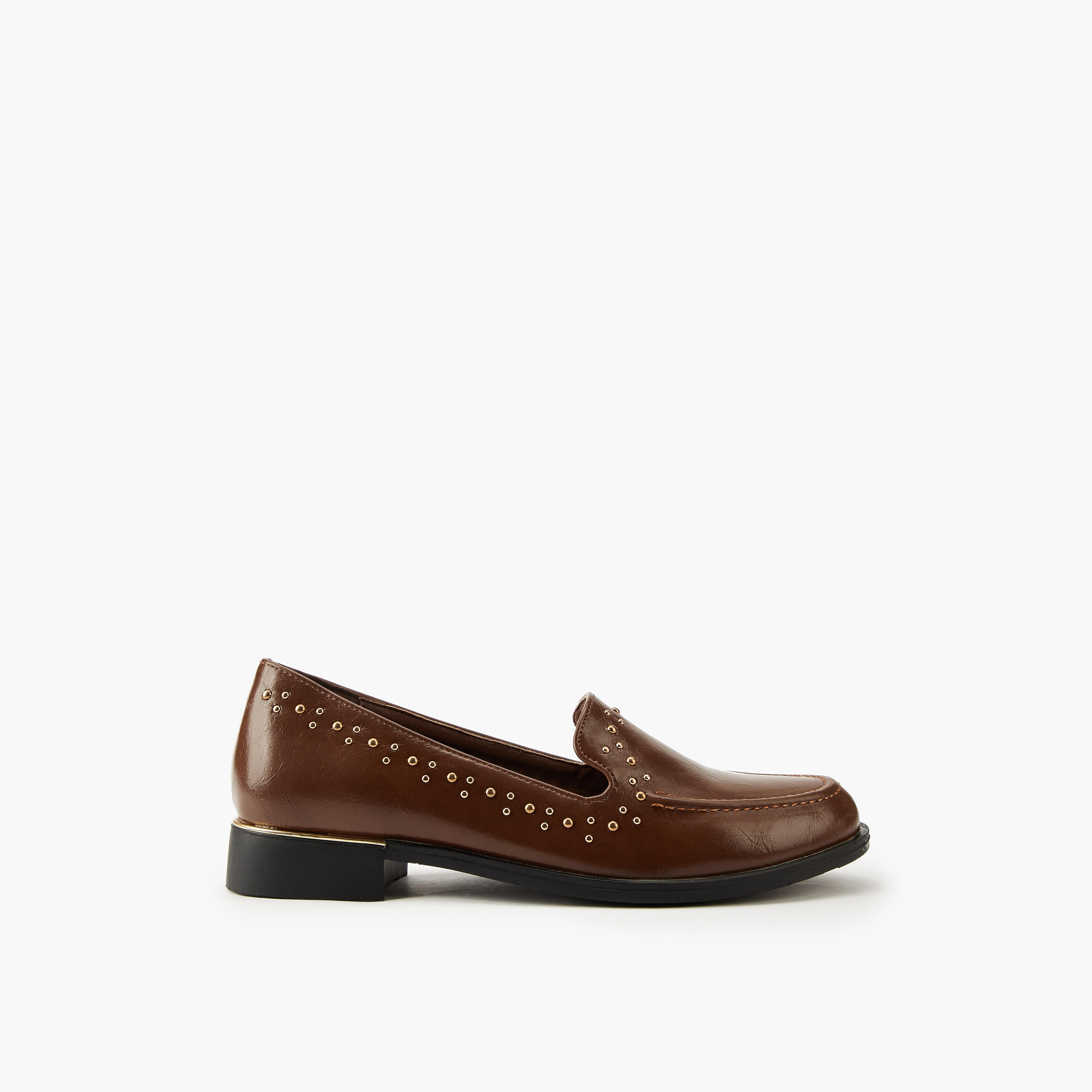 Flora Bella Stud Embellished Slip-On Loafers-women-shoes-loafersandmoccasins-image-2
