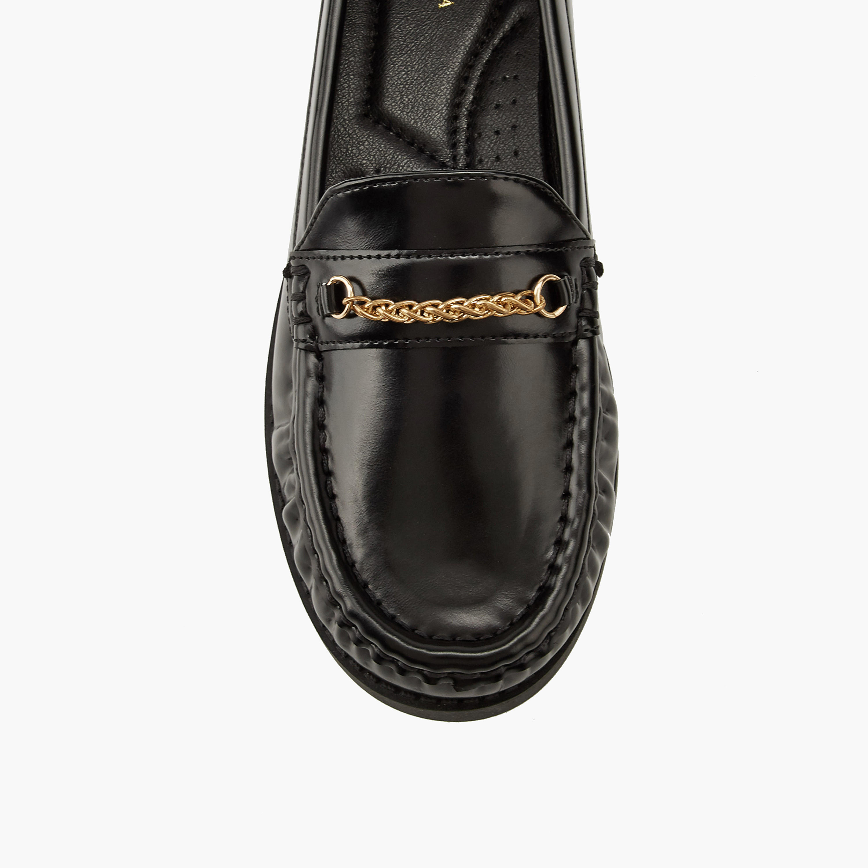 Flora Bella Chain Detail Slip-On Loafers-women-shoes-loafersandmoccasins-image-4