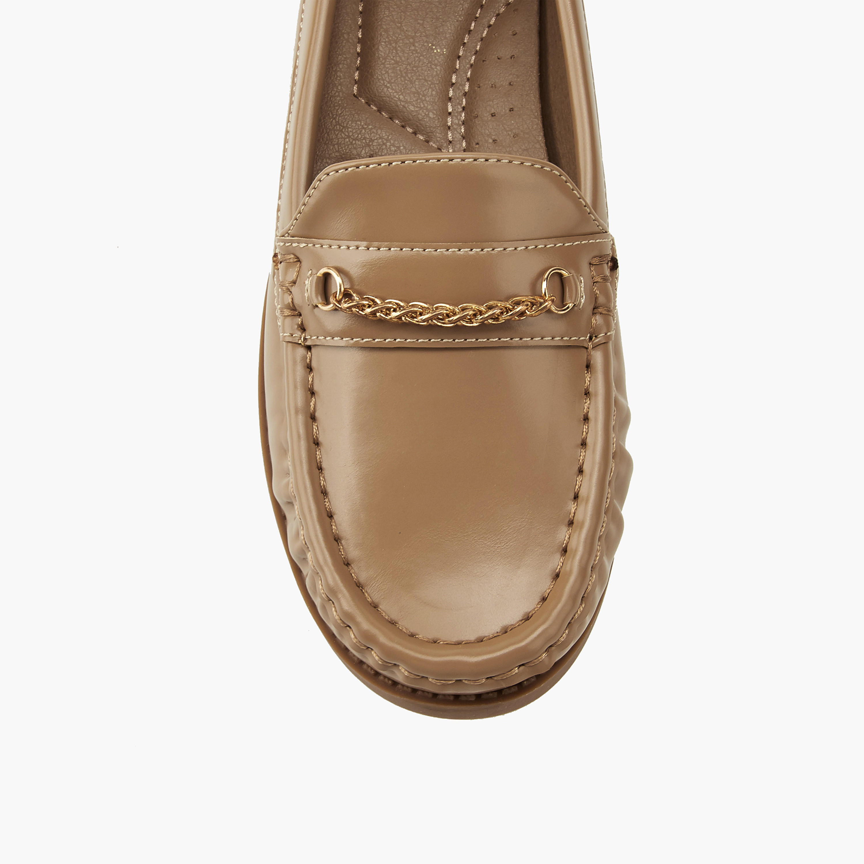 Flora Bella Chain Detail Slip-On Loafers-women-shoes-loafersandmoccasins-image-4