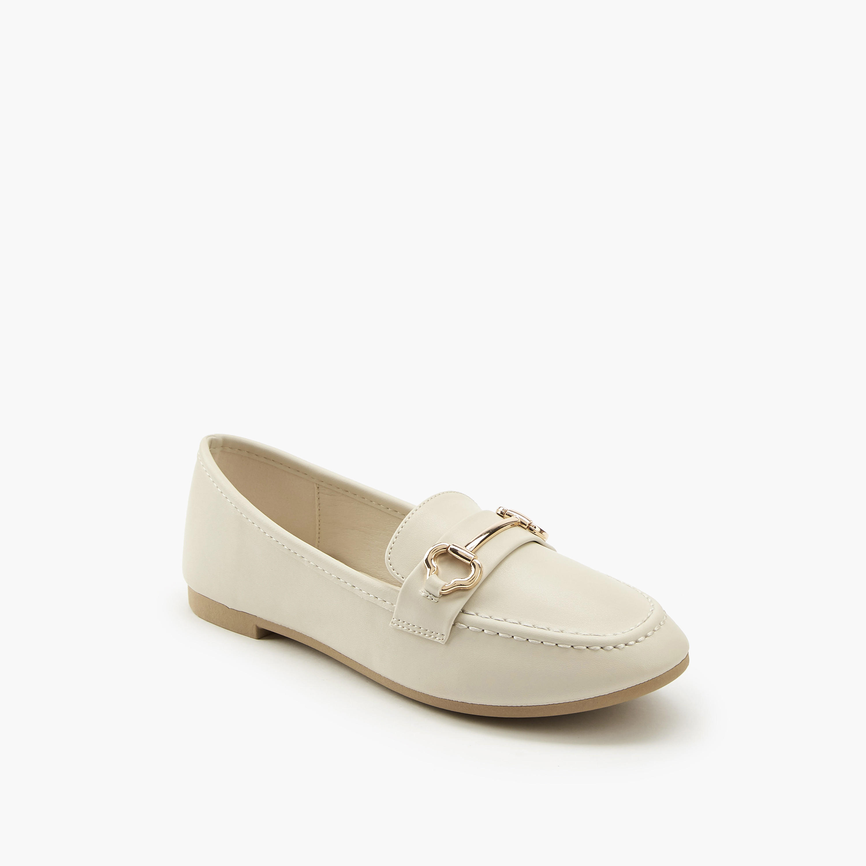 حذاء سهل الارتداء بتزيينات ميتاليك من فلورا بيلا-women-shoes-loafersandmoccasins-image-3