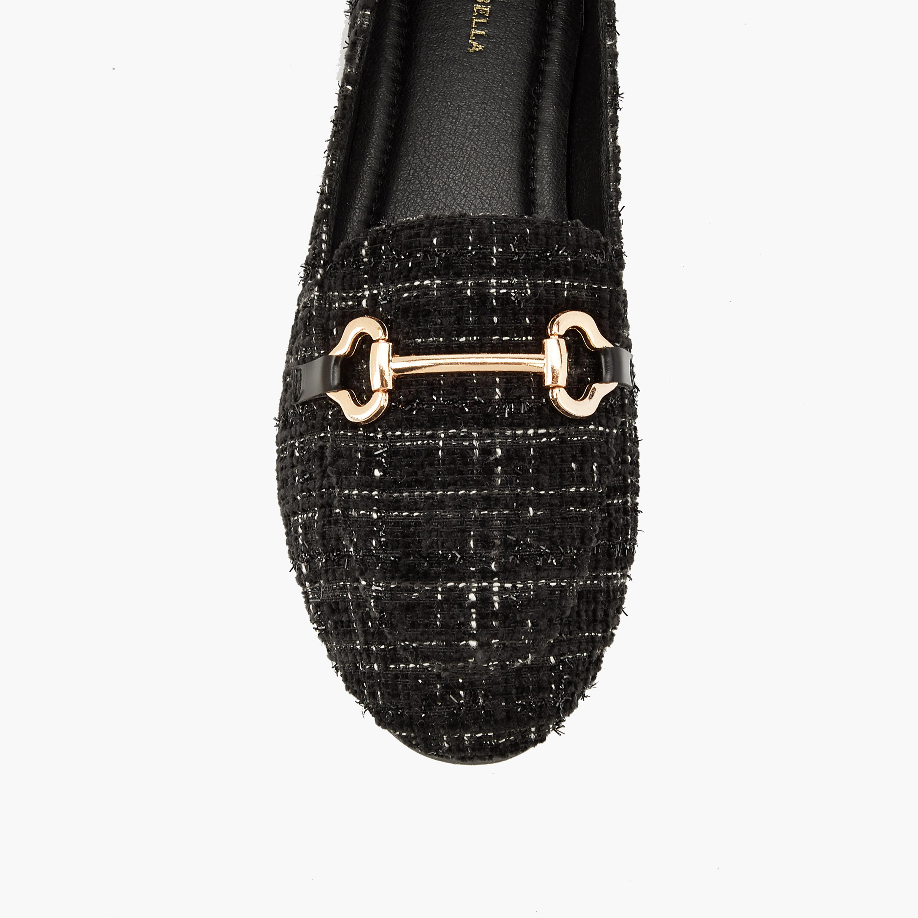 Flora Bella Textured Slip-On Loafers with Metallic Accent-women-shoes-loafersandmoccasins-image-4