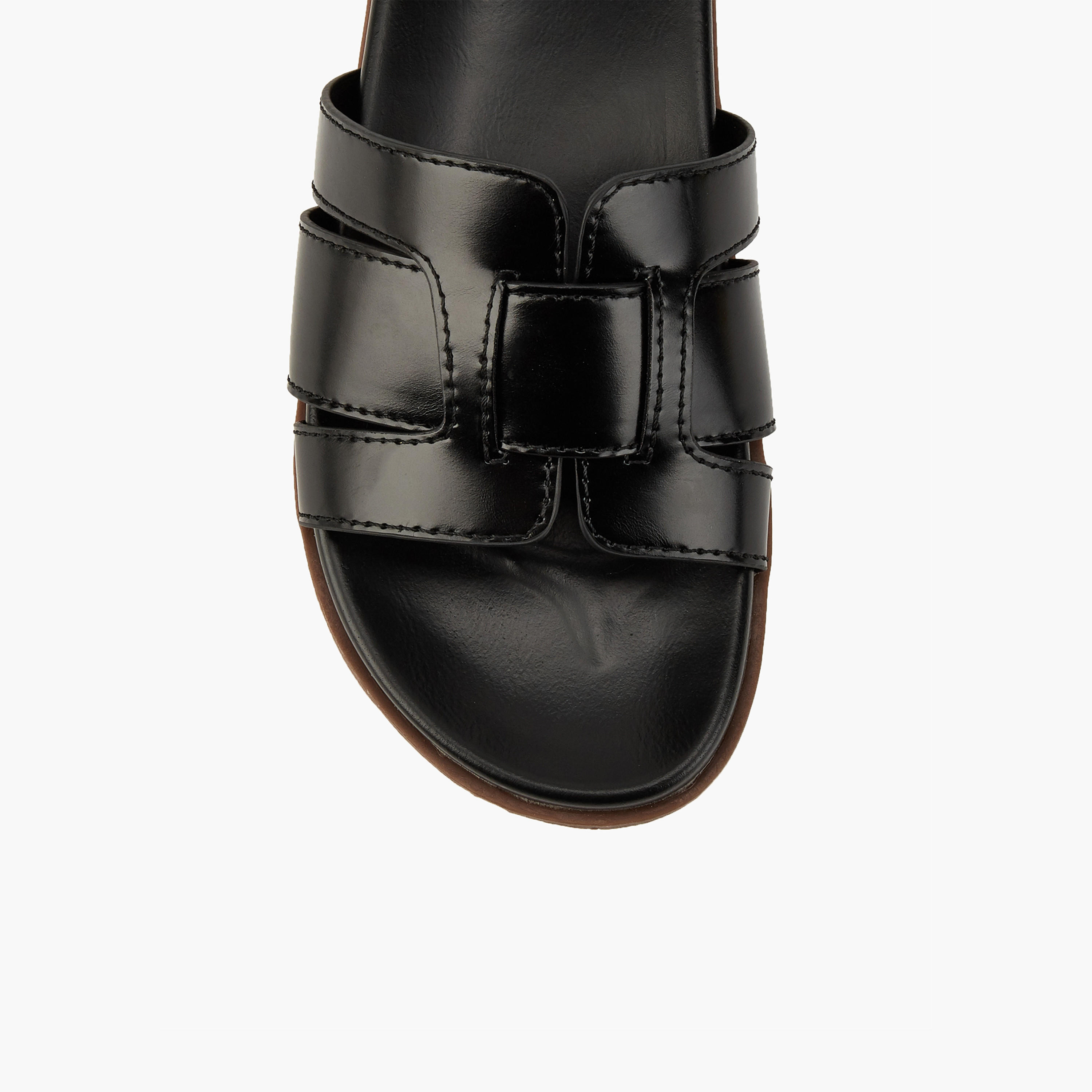 Flora Bella Panelled Slip-On Sandals-women-shoes-flats-sandals-image-4