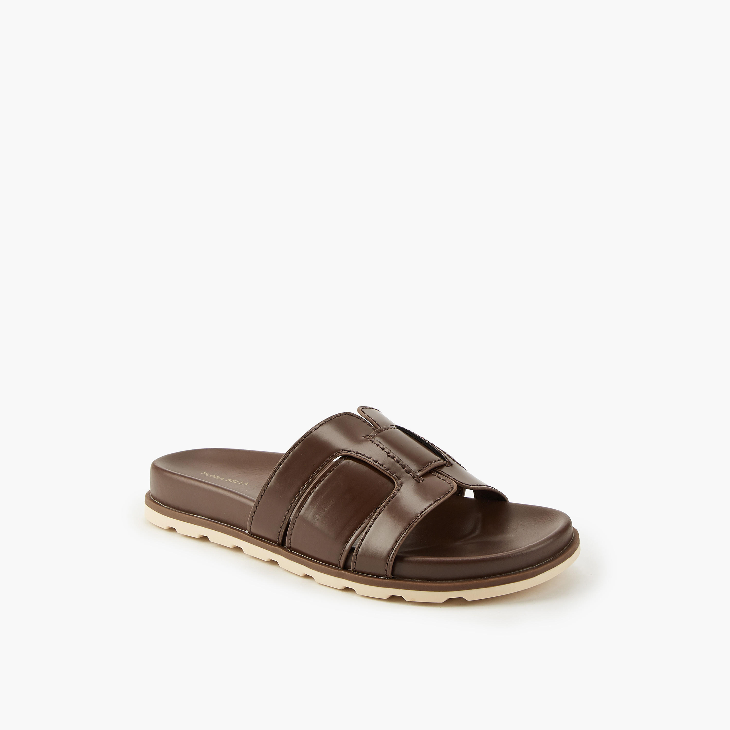 Flora Bella Panelled Slip-On Sandals-women-shoes-flats-sandals-image-3