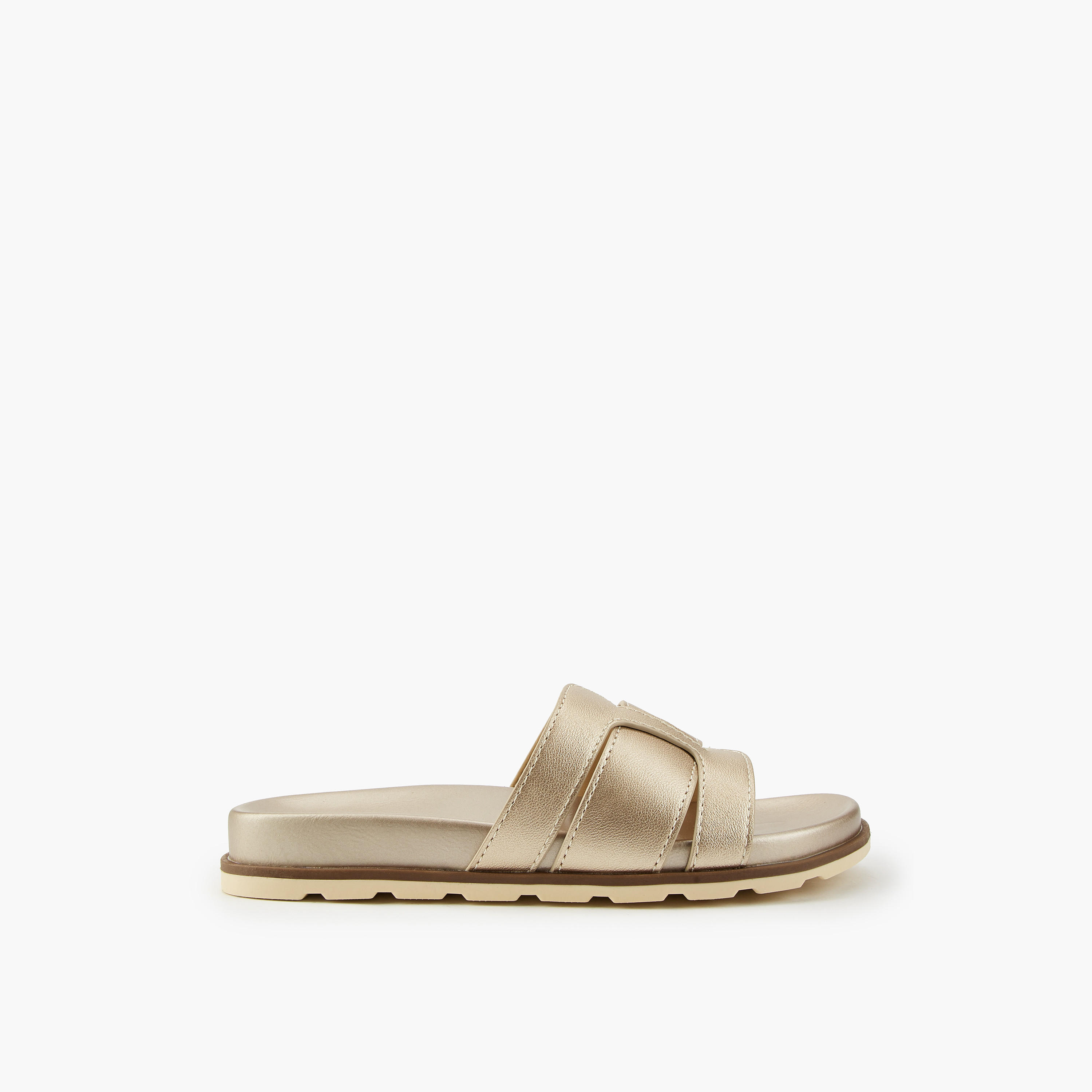 Flora Bella Panelled Slip-On Sandals-women-shoes-flats-sandals-image-2