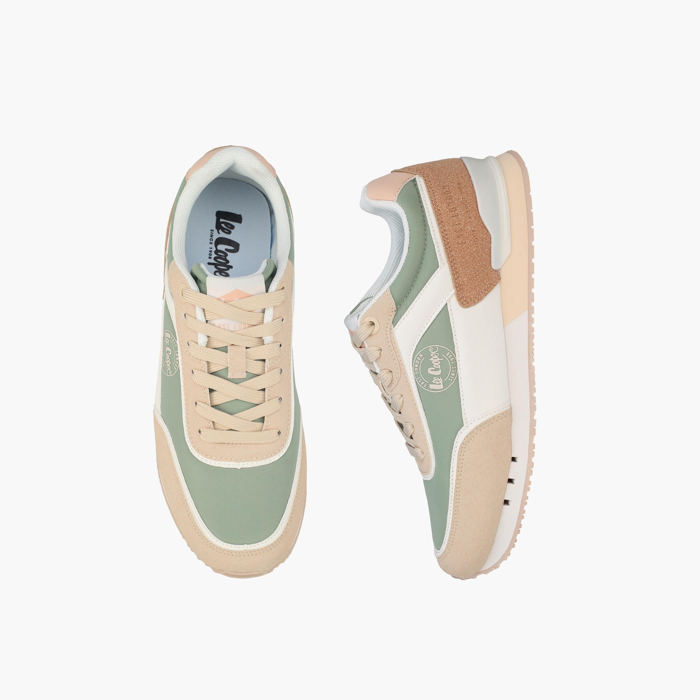 Lee Cooper Women Lace-Up Ankle Sneakers-women-shoes-sneakers-image-1