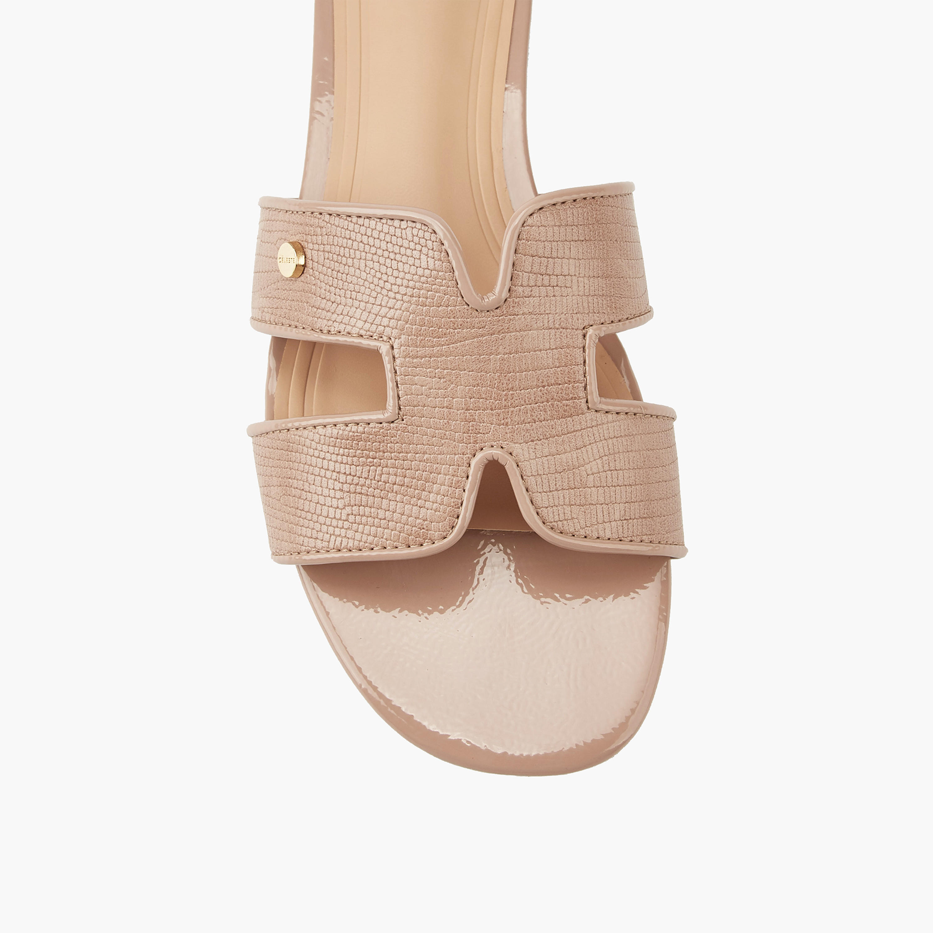 Celeste Women's Textured Slip-On Flat Sandals-women-shoes-flats-sandals-image-4