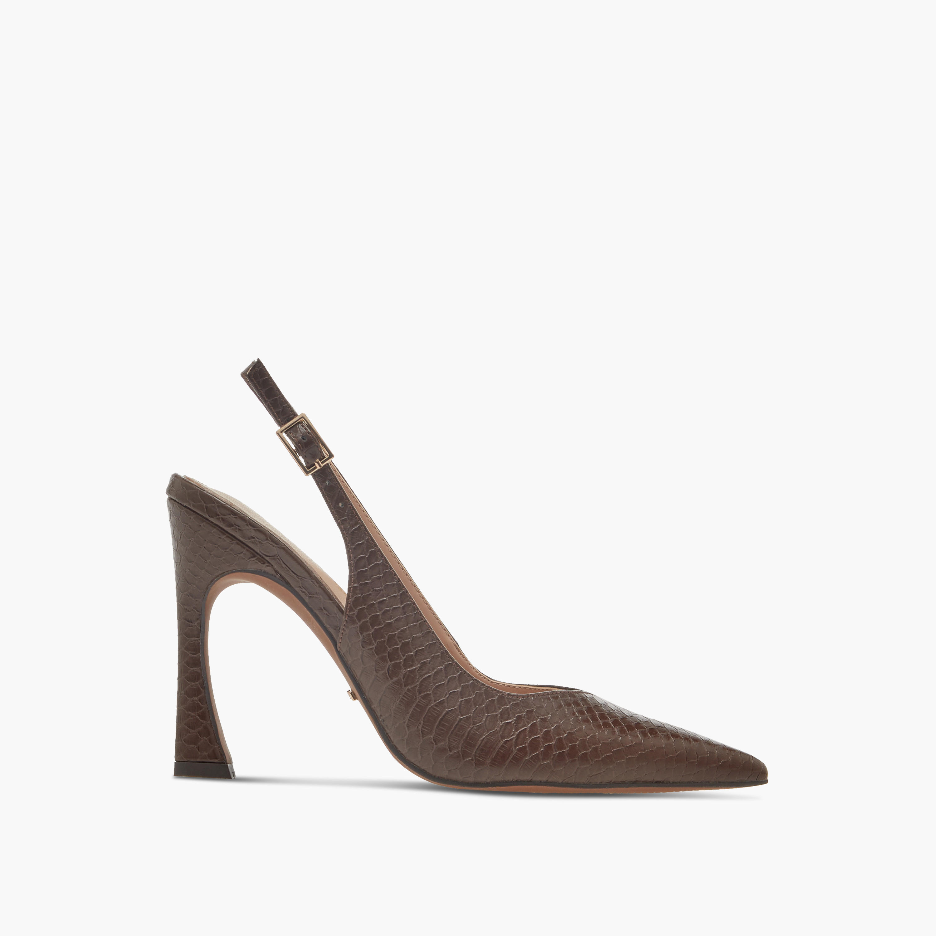 حذاء سادة بمقدمة مدببة وحزام خلفي وإبزيم إغلاق وكعب ستيليتو من بابريكا-women-shoes-sandals-heeled-image-3