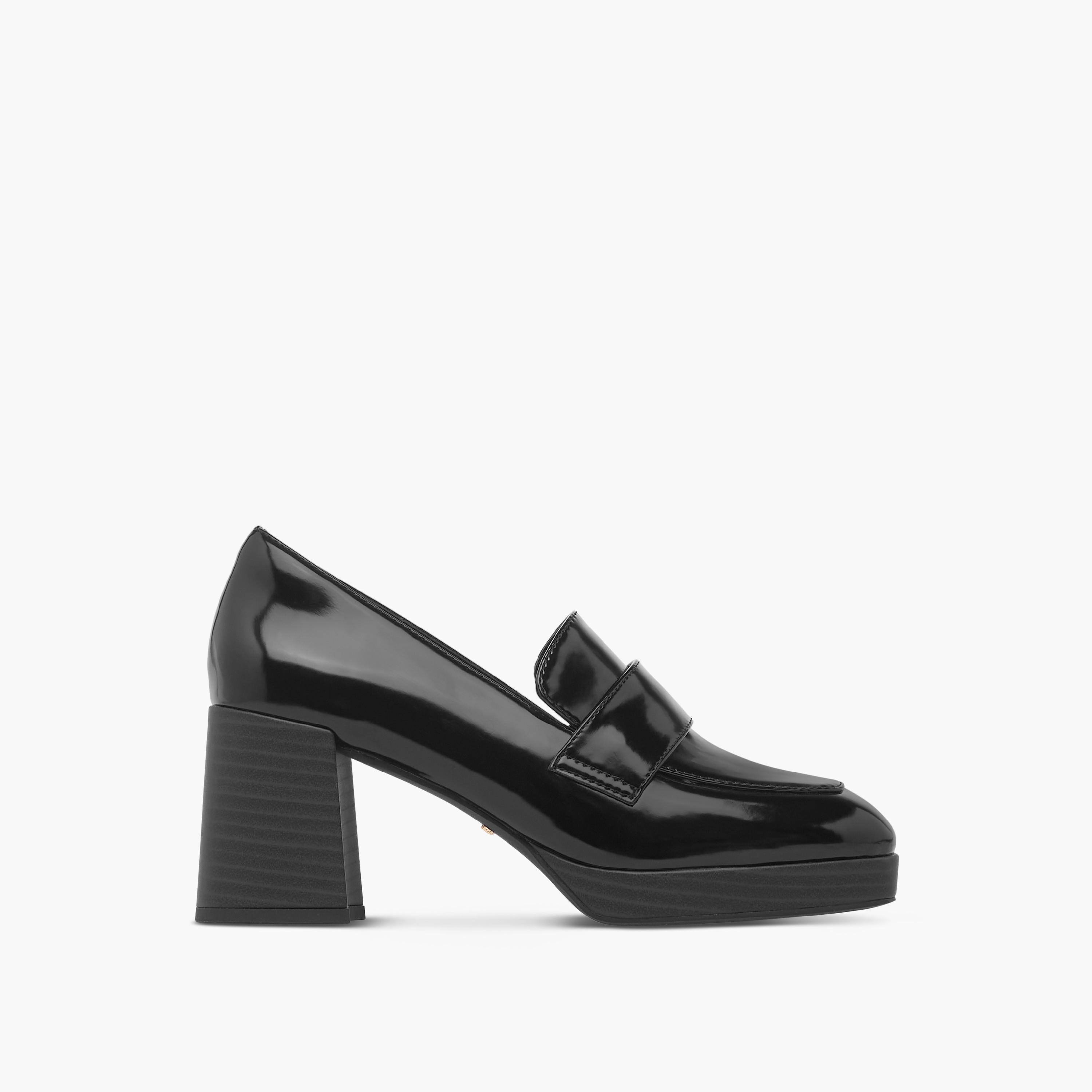 Paprika Solid Slip-On Loafers with Block Heels-women-shoes-loafersandmoccasins-image-3
