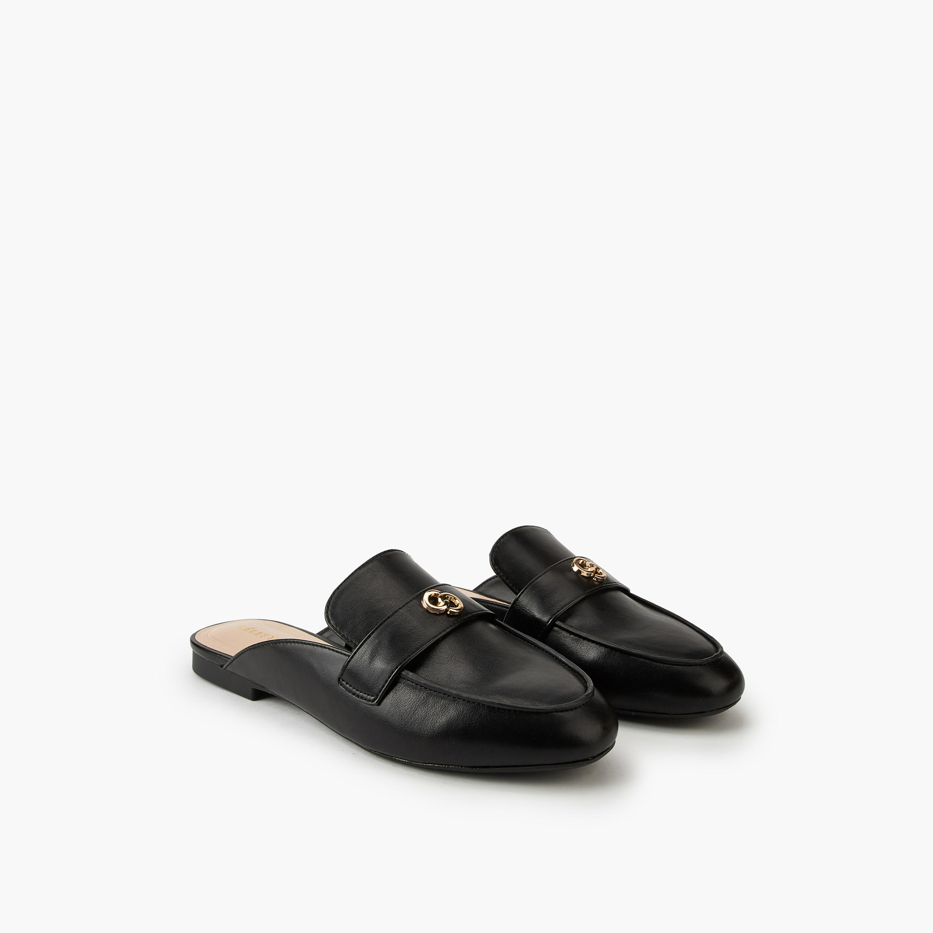 Celeste Women's Solid Slip-On Mules-women-shoes-flats-mules-image-3