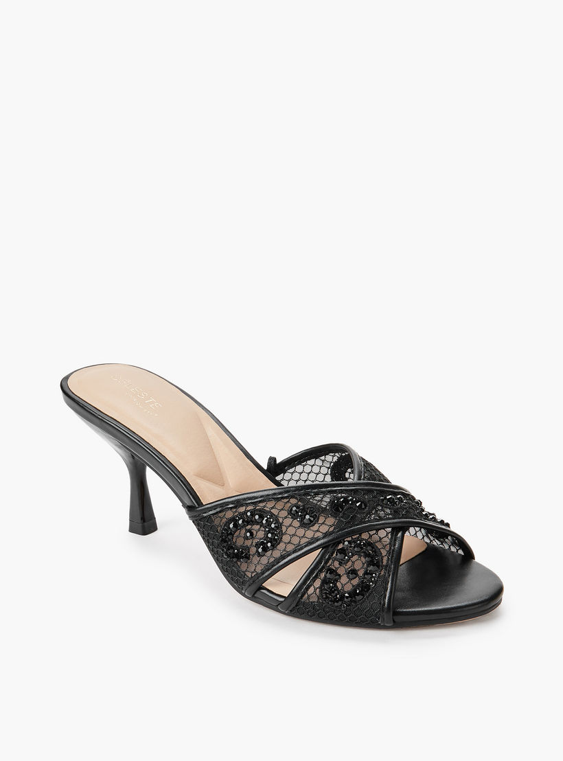 صندل بحزام متقاطع مزين للنساء من سيليست-women-shoes-sandals-heeled-image-2