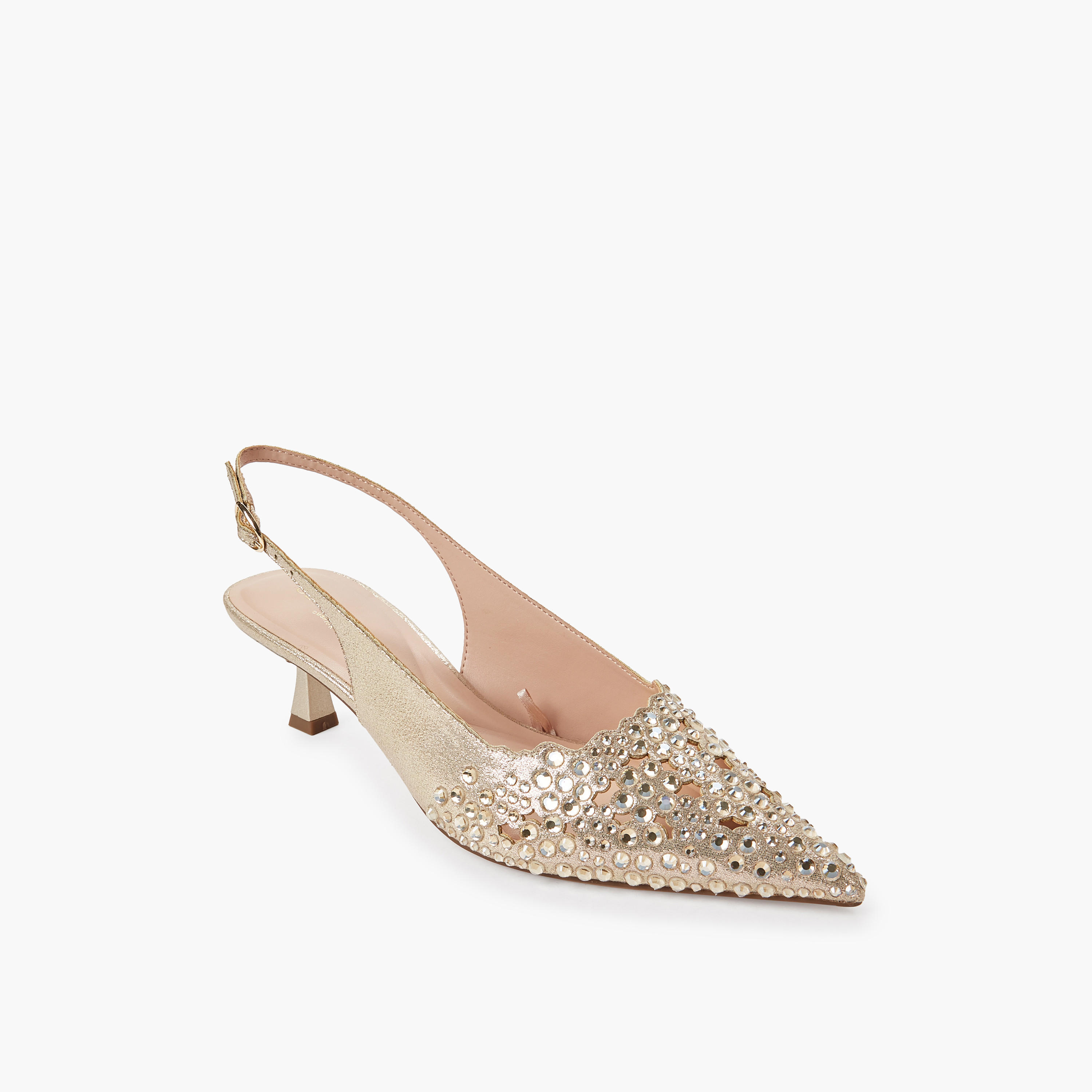 Celeste Women Kitten Heel Pointed Toe Shoes-women-shoes-heels-image-2