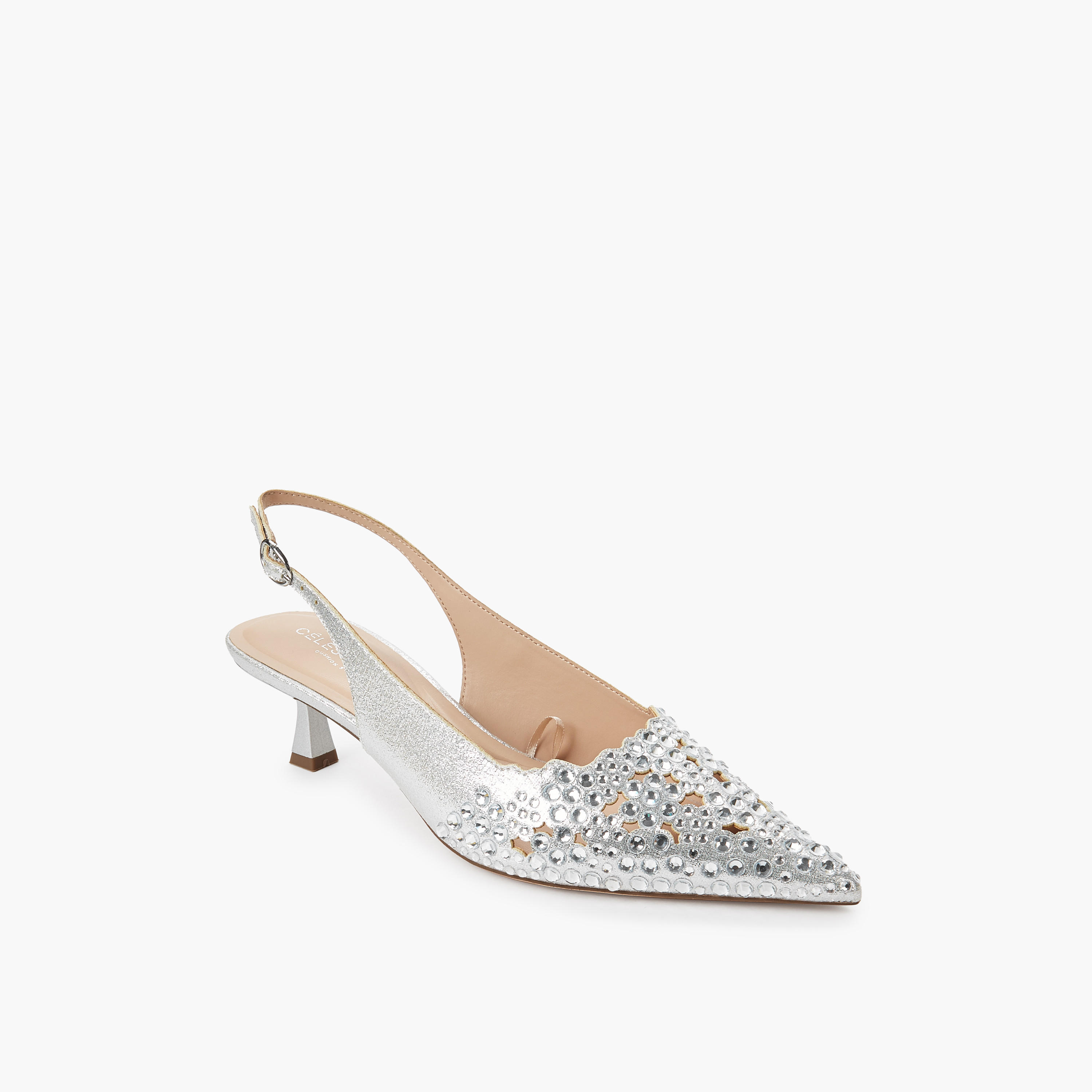 Celeste Women Kitten Heel Pointed Toe Shoes-women-shoes-heels-image-2