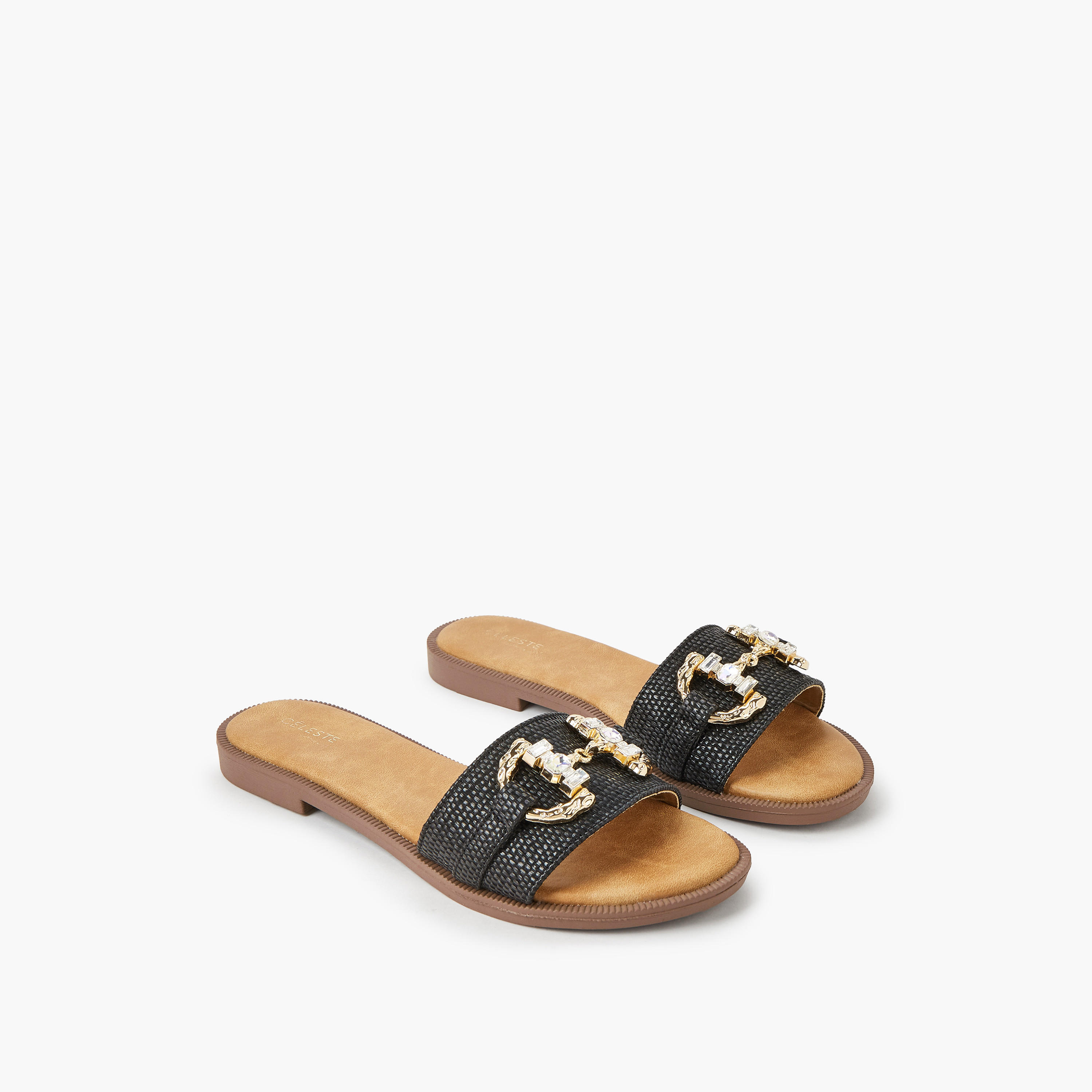 Celeste Women Embellished Flat Sandals-women-shoes-flats-sandals-image-1