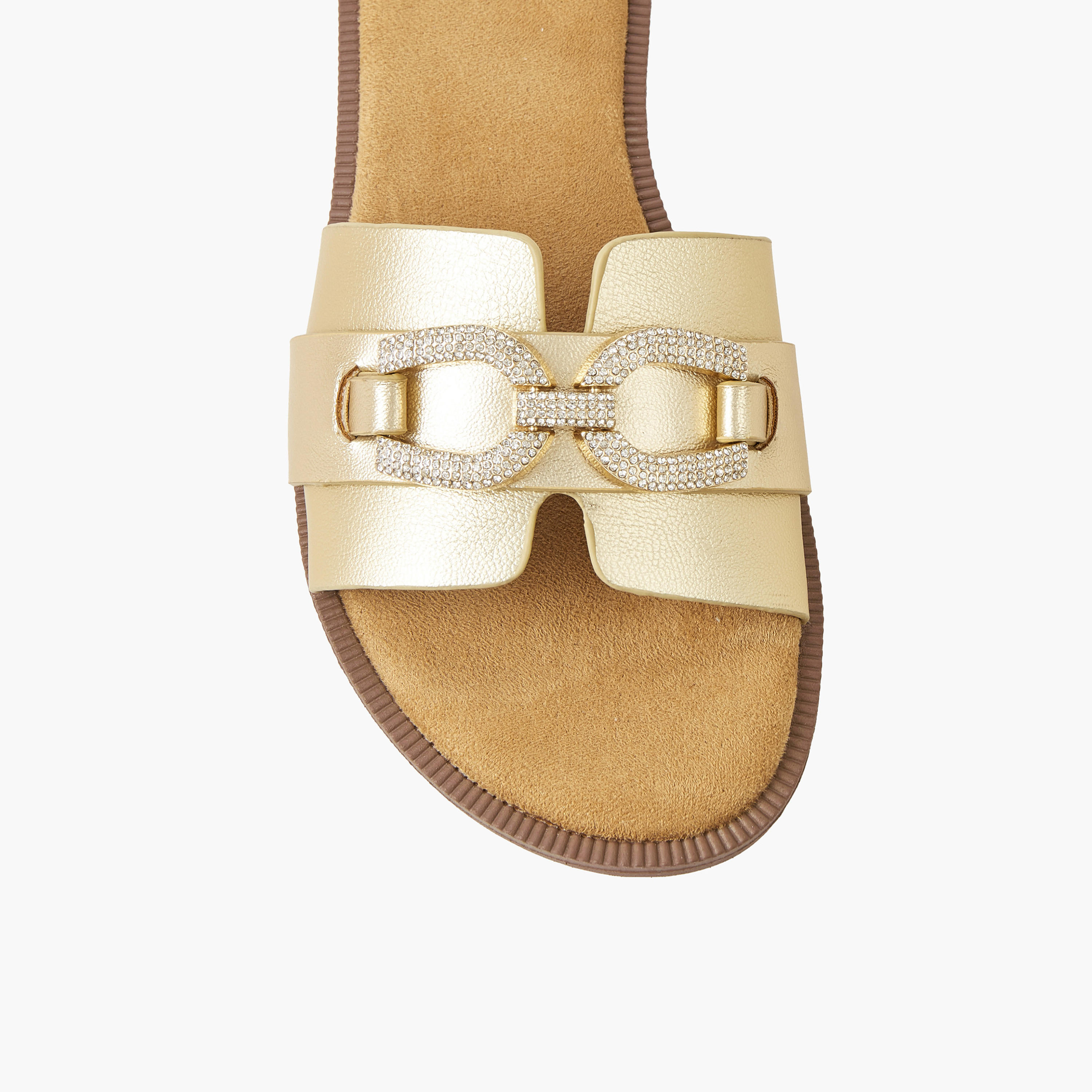 Celeste Women Stone Embellished Flat Sandals-women-shoes-flats-sandals-image-5