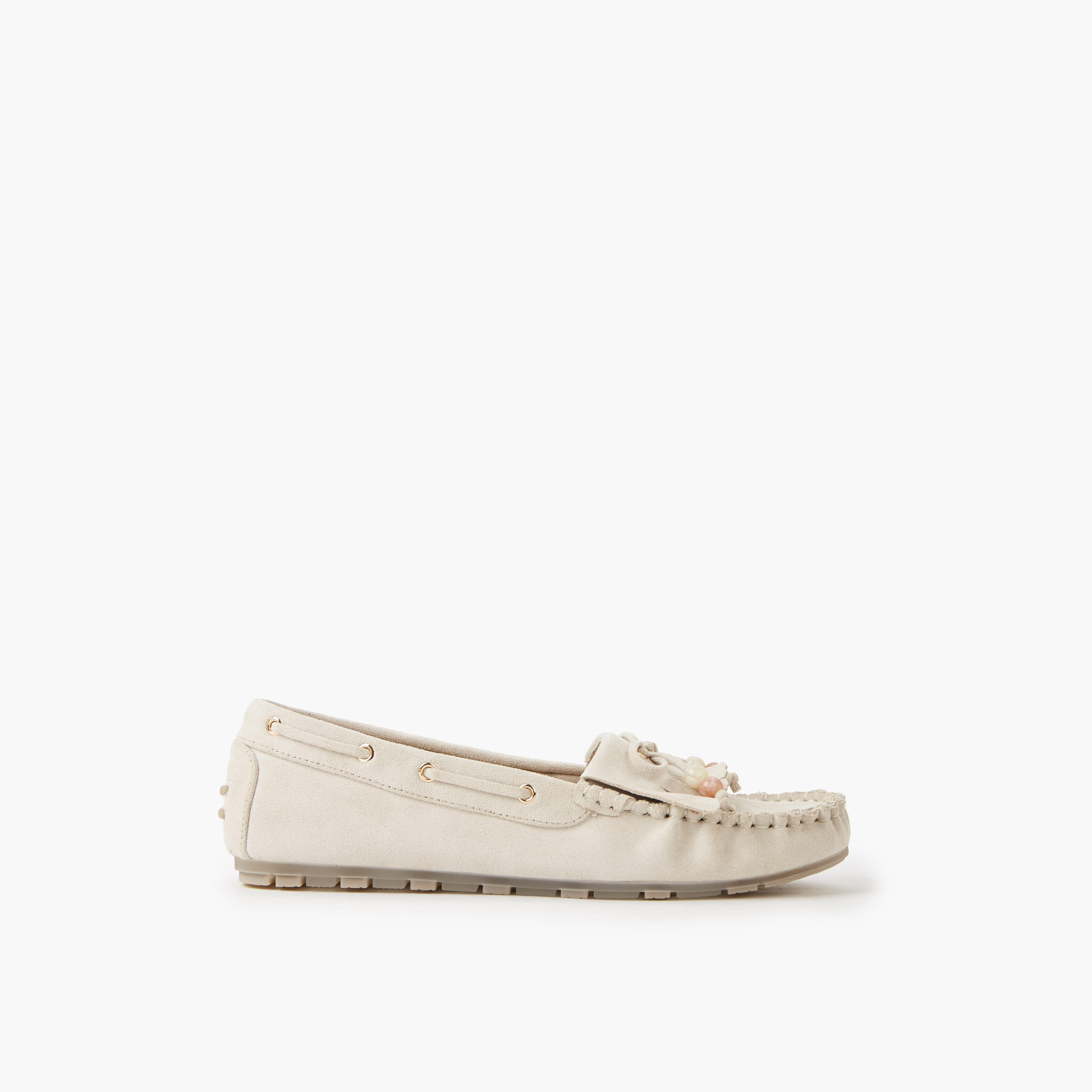 حذاء موكاسين بارز الملمس للنساء من لو كونفورت-women-shoes-loafersandmoccasins-image-3