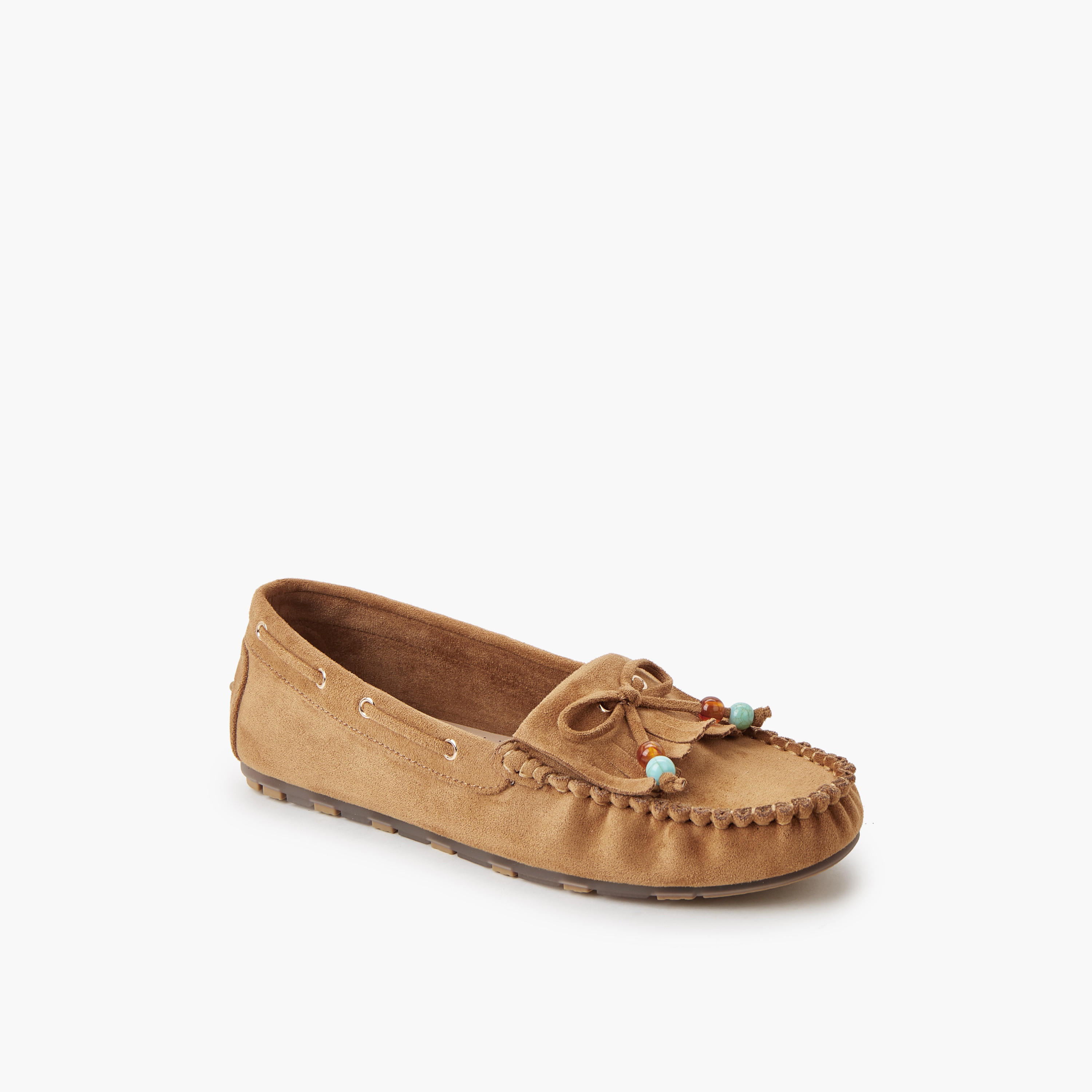 Le Confort Women Textured Moccasins-women-shoes-loafersandmoccasins-image-2