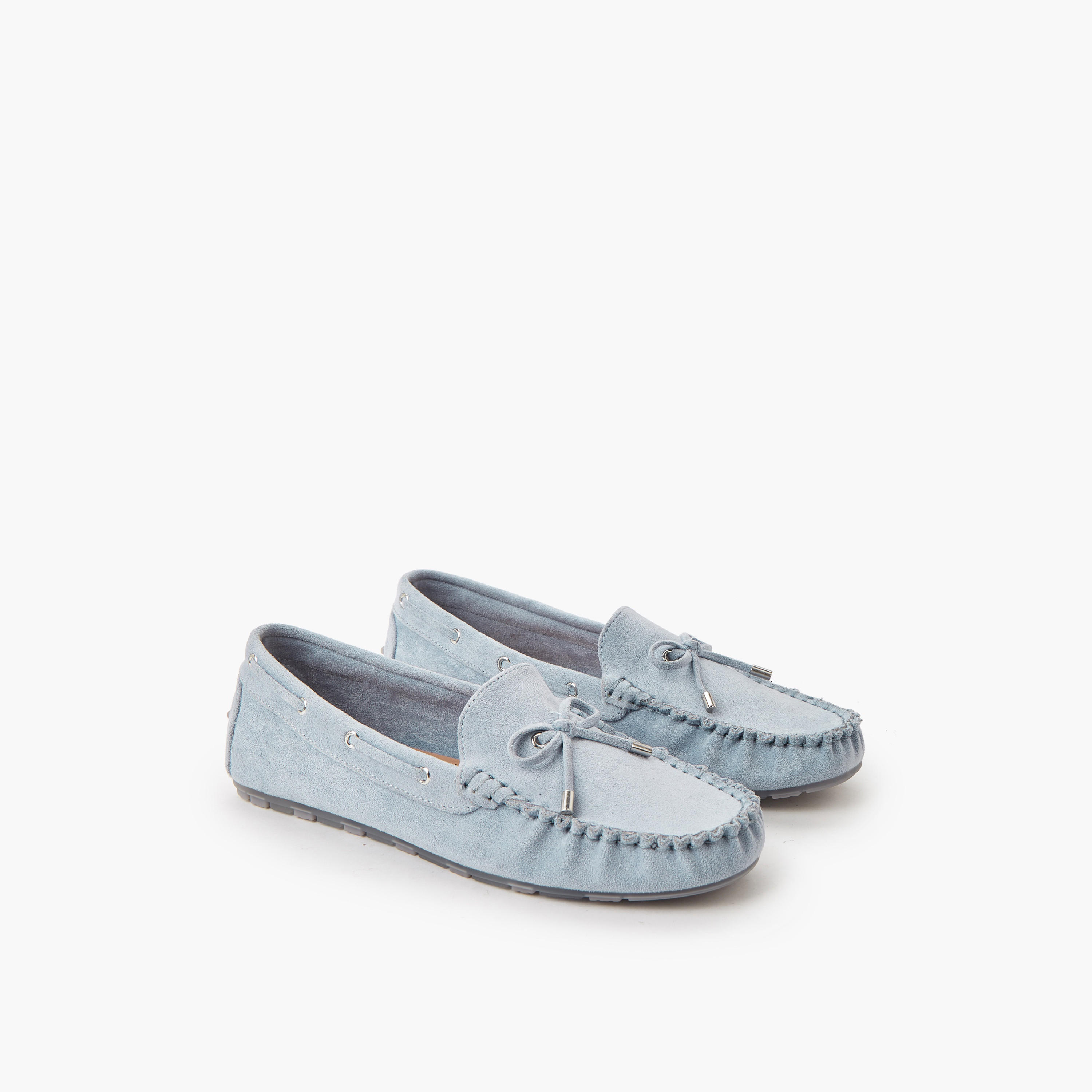 Le Confort Women Textured Moccasins-women-shoes-loafersandmoccasins-image-1