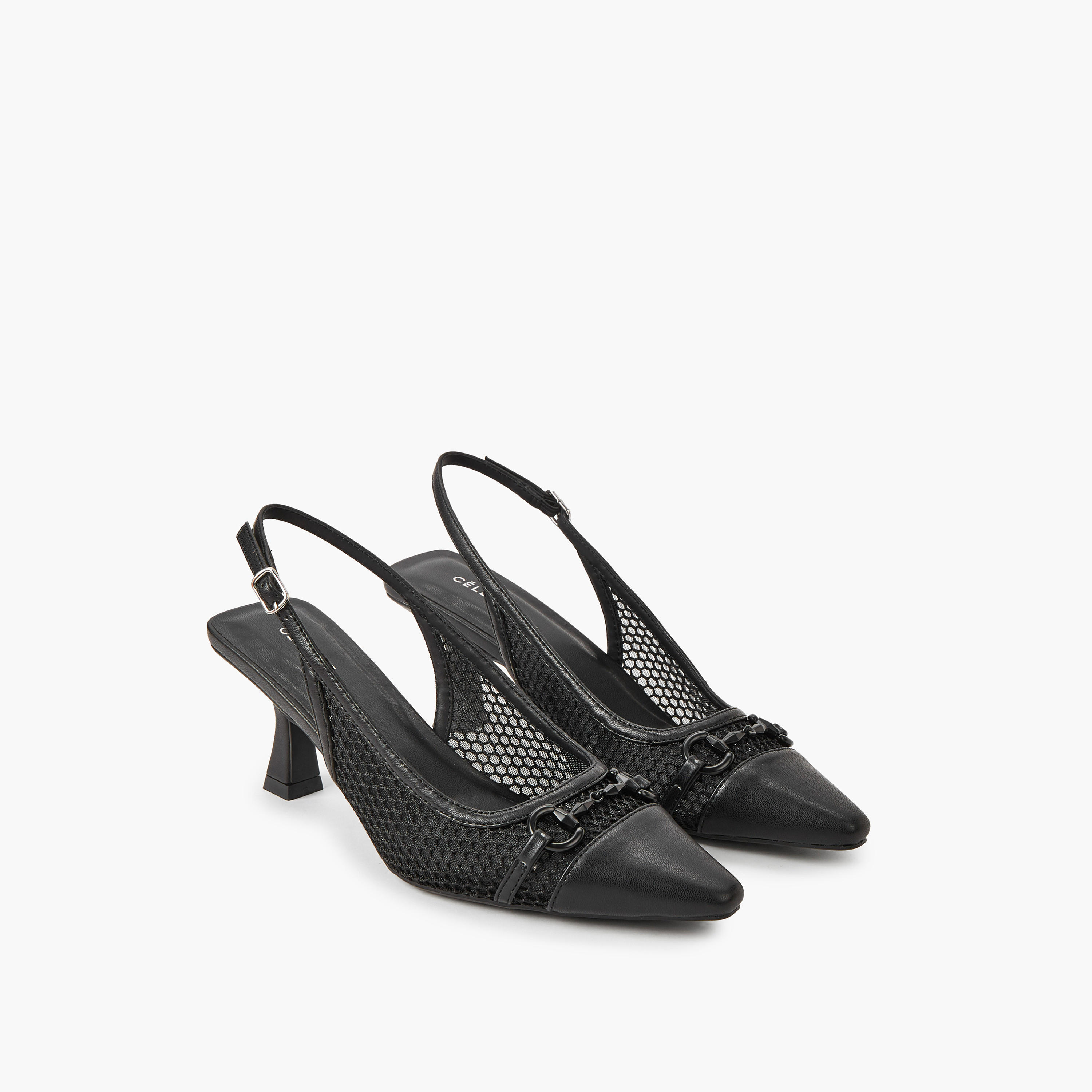 Celeste Women Kitten Heel Backstrap Shoes-women-shoes-sandals-heeled-image-1